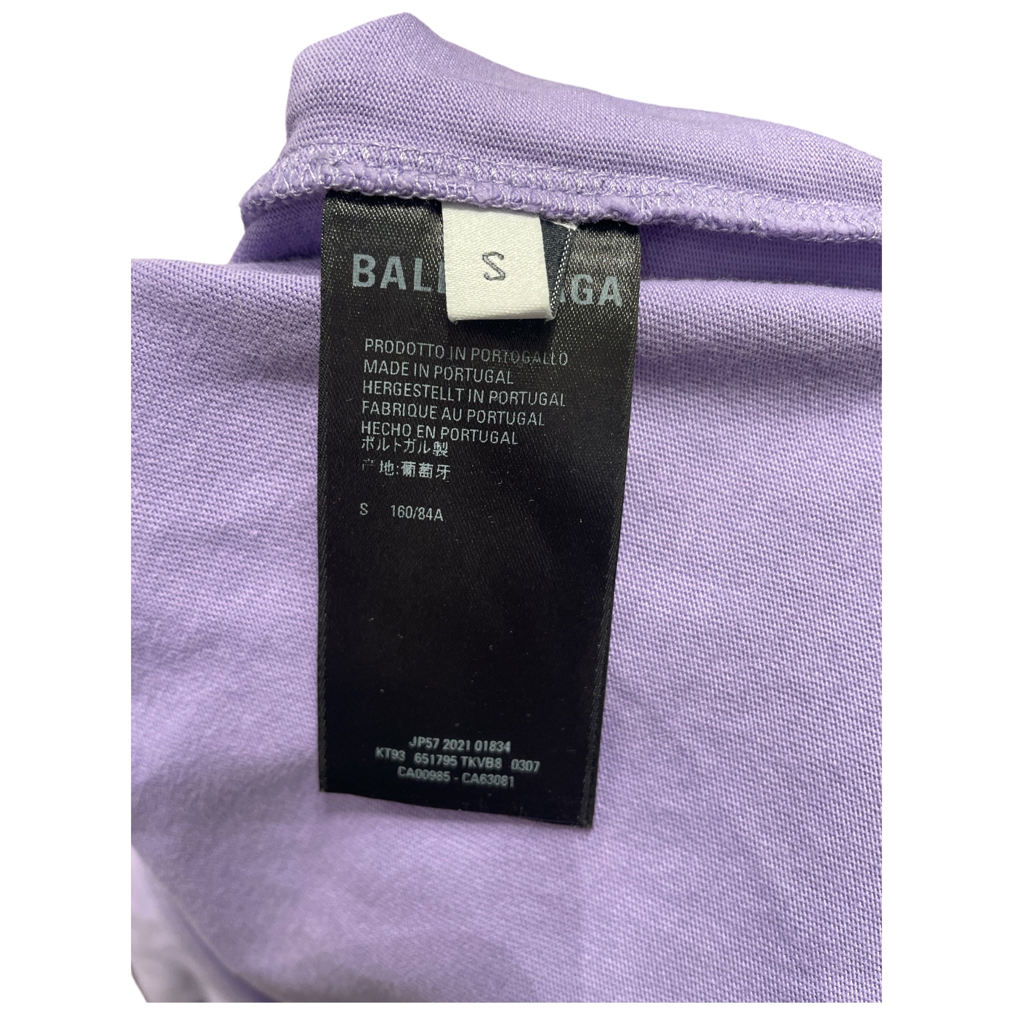 BALENCIAGA/T-Shirt/M/Cotton/PPL/UNISEX SAMPLE view 4