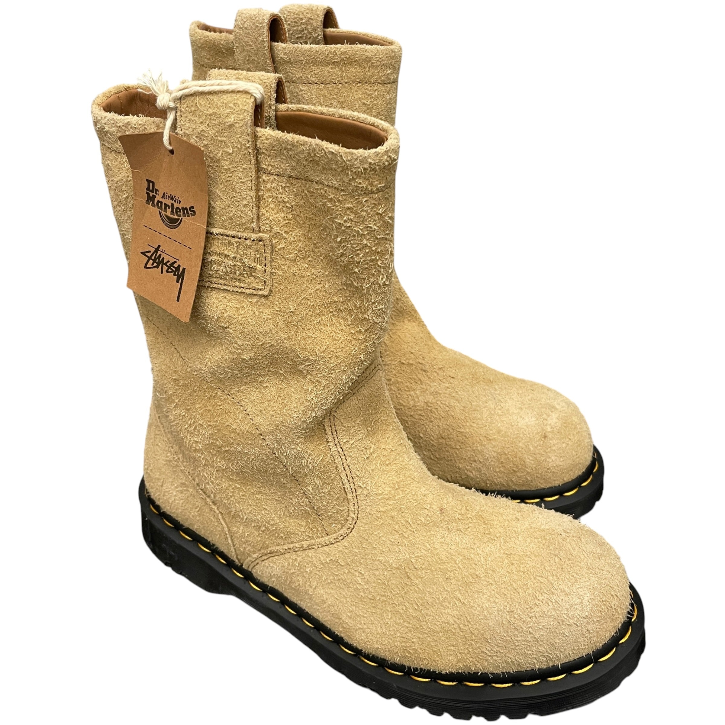 Dr.Martens/STUSSY/Boots/US 9/Suede/BEG/2295 DEACON view 1