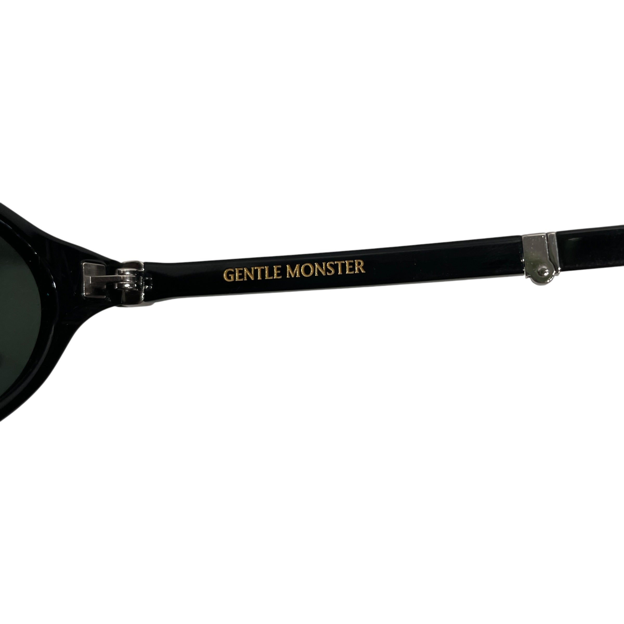 GENTLE MONSTER/Sunglasses/Celluloid/BLK/IVY SMALL OVAL view 6