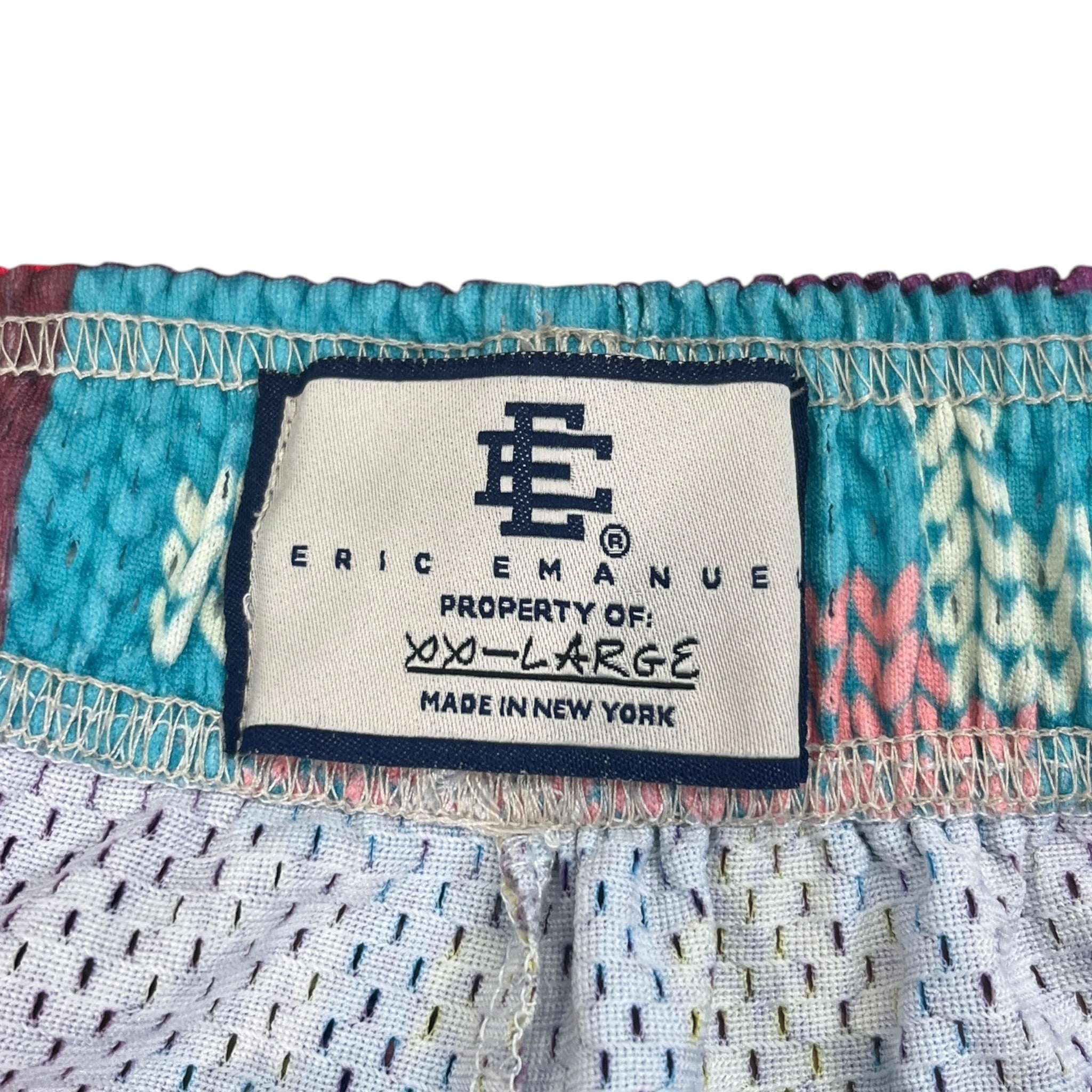 Eric Emanuel/Shorts/XXL/Polyester/MLT/All Over Print/Crochet Pattern Shorts view 3