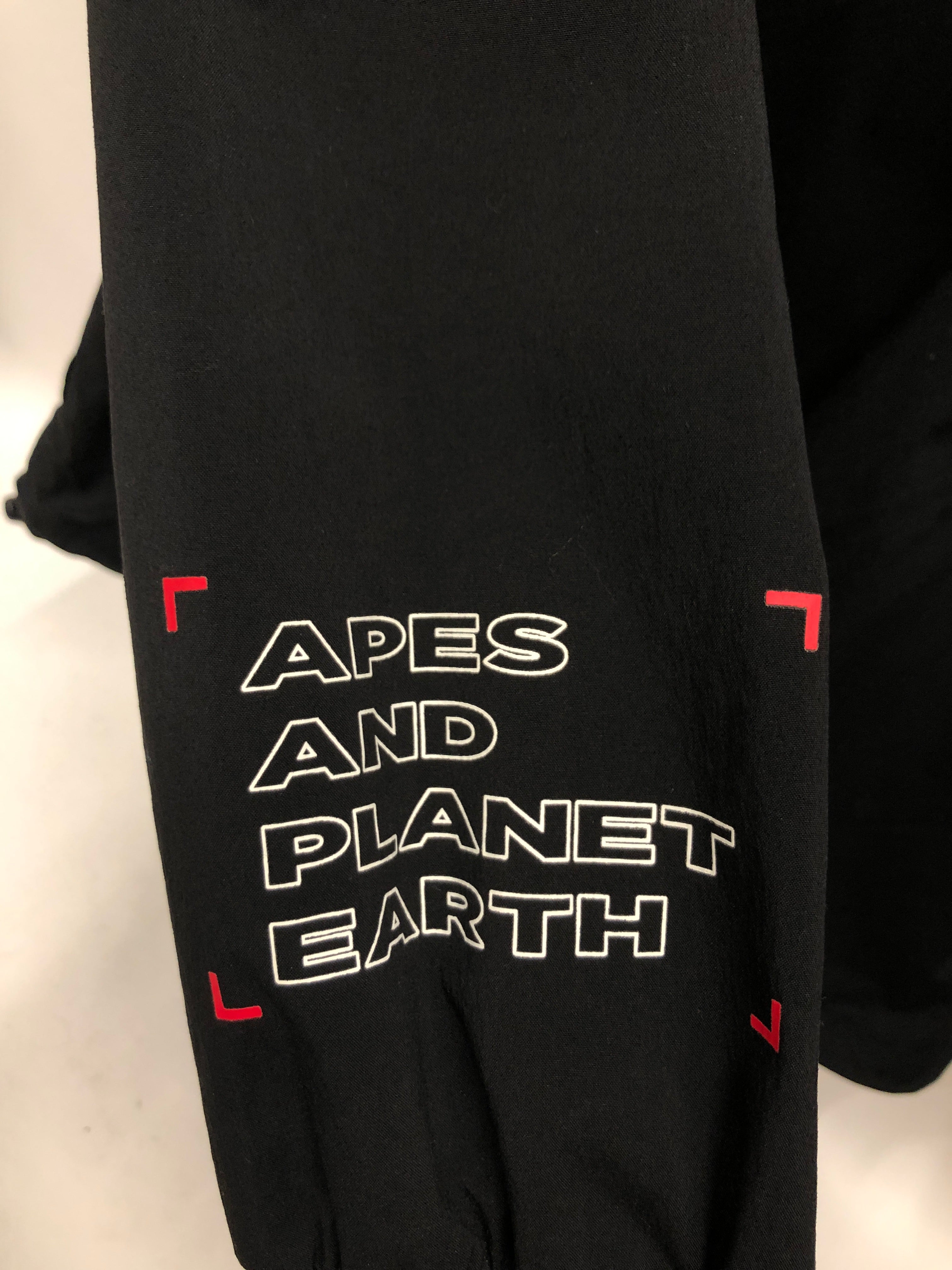 AAPE BY A BATHING APE/Windbreaker/M/Polyester/BLK/Aape Universe view 5