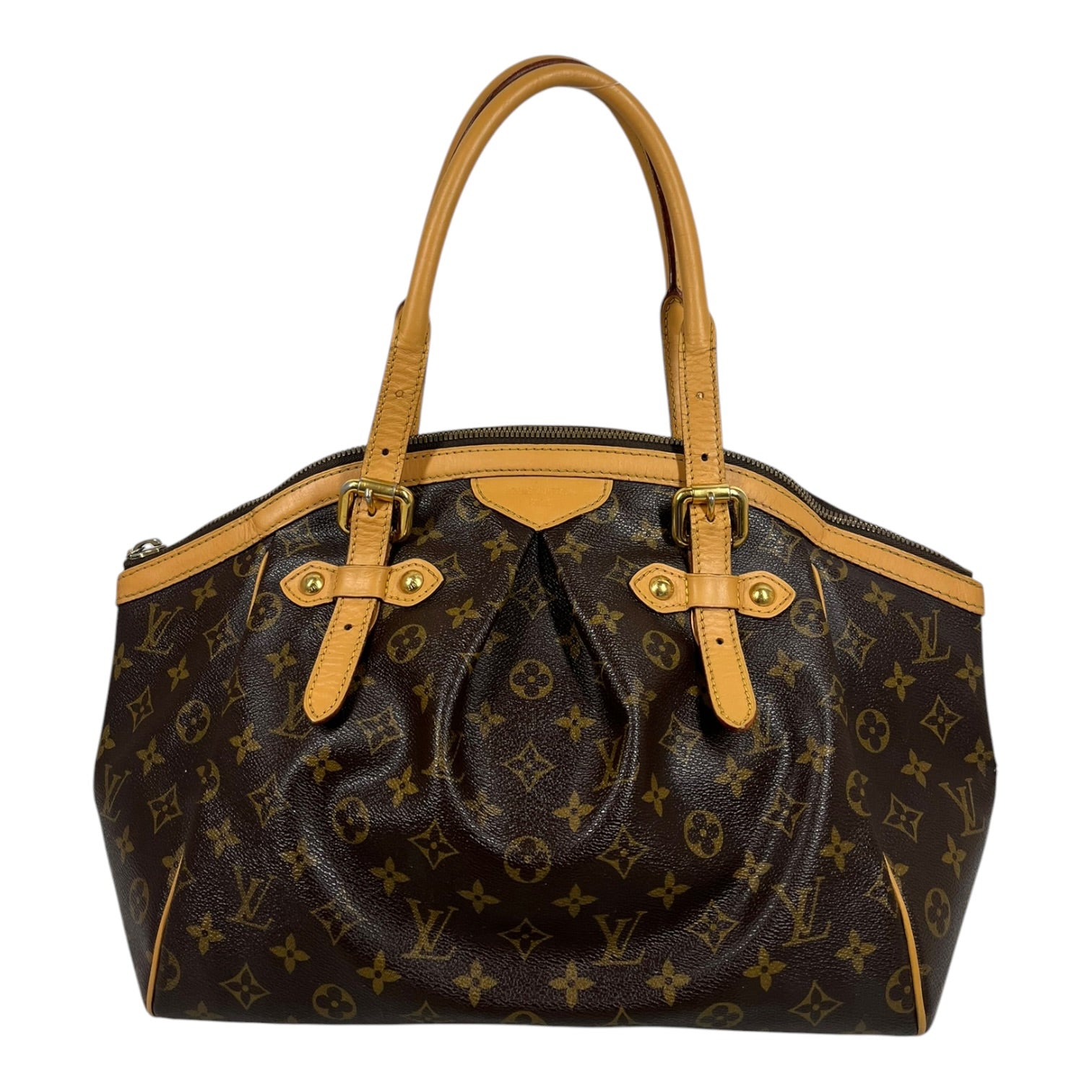 LOUIS VUITTON/Hand Bag/Monogram/Leather/BRW/Tivoli GM view 1