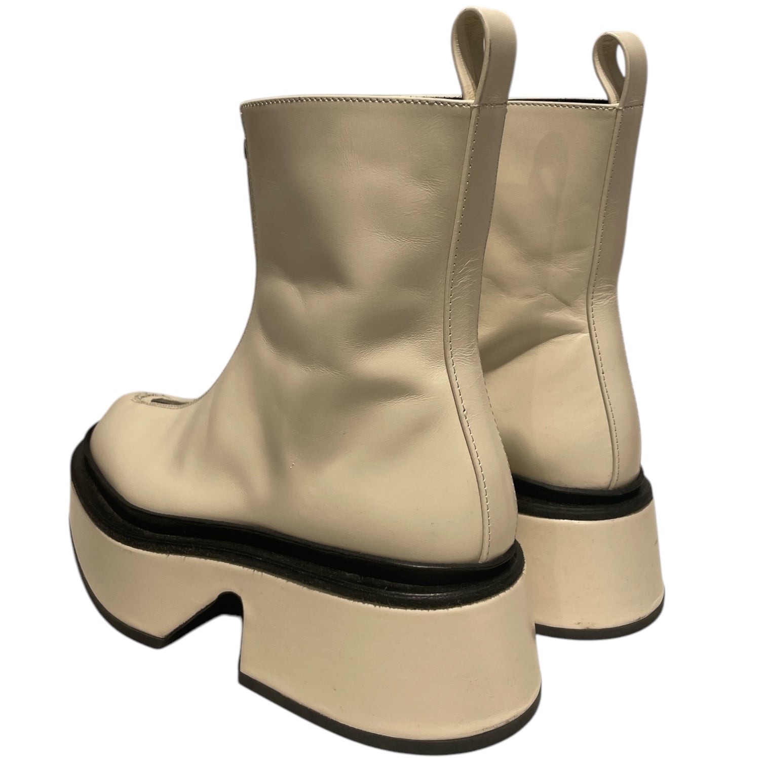 JIL SANDER/Boots/EU 36/Leather/WHT/ view 2