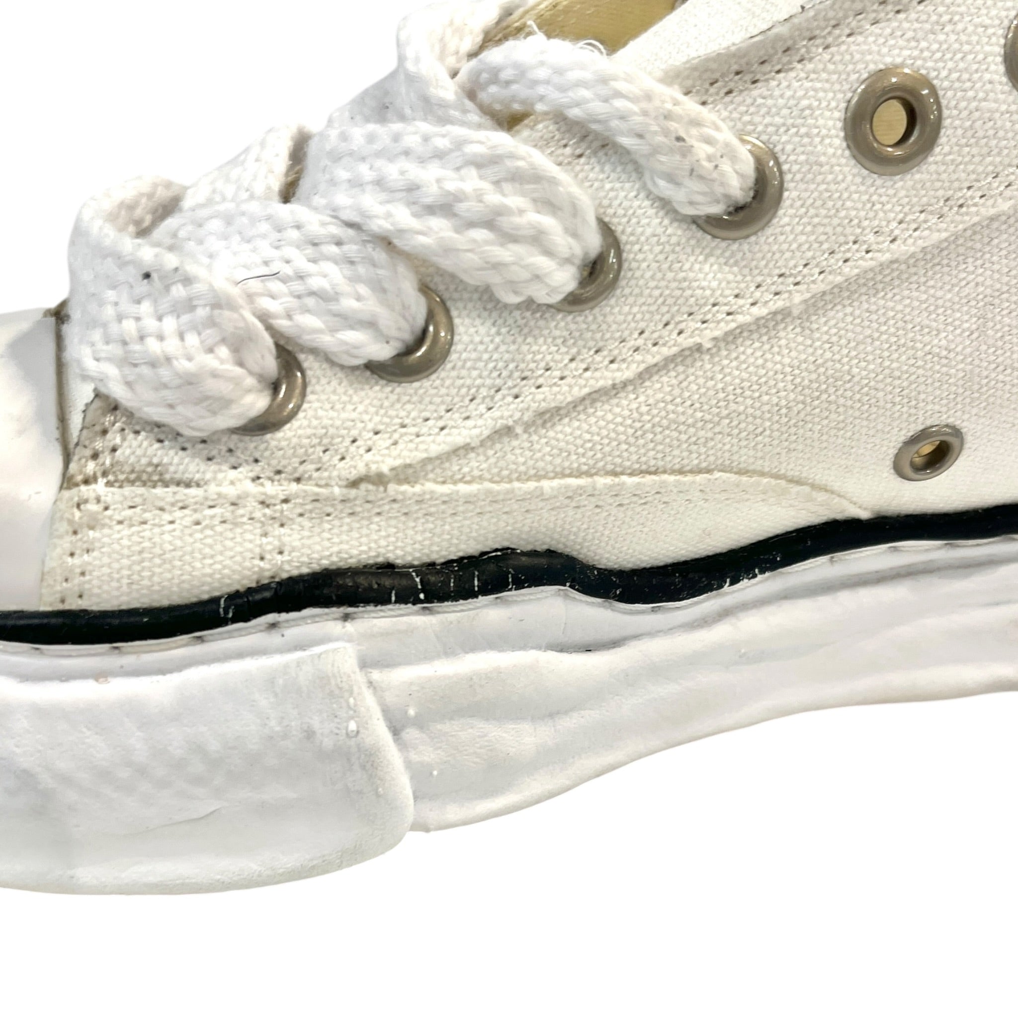 MIHARA YASUHIRO/Low-Sneakers/EU 41/Cotton/WHT/ view 5
