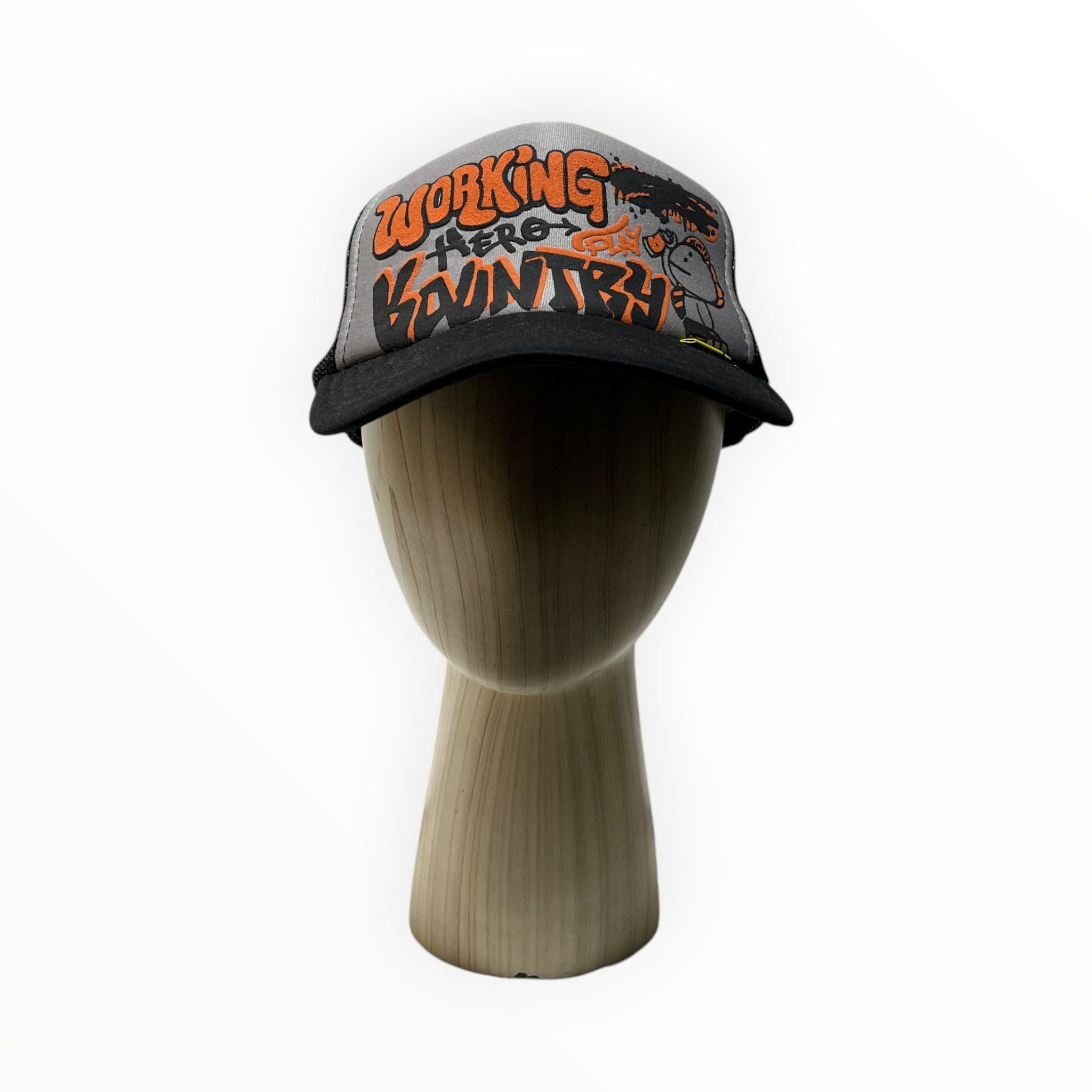 KAPITAL/Trucker Cap/BLK/L's/Working Hero view 1