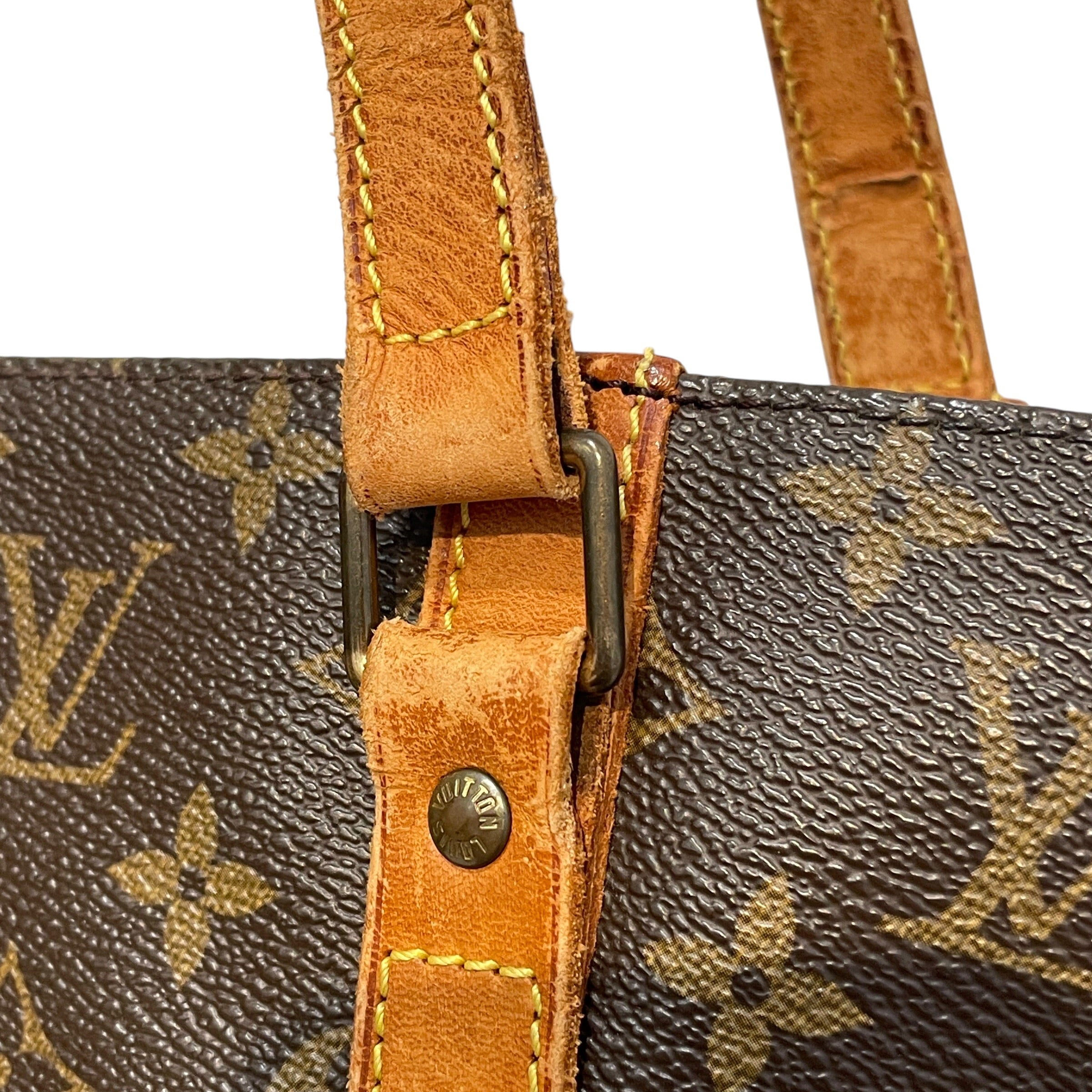 LOUIS VUITTON/Tote Bag/Leather/BRW/Babylon Tote view 7