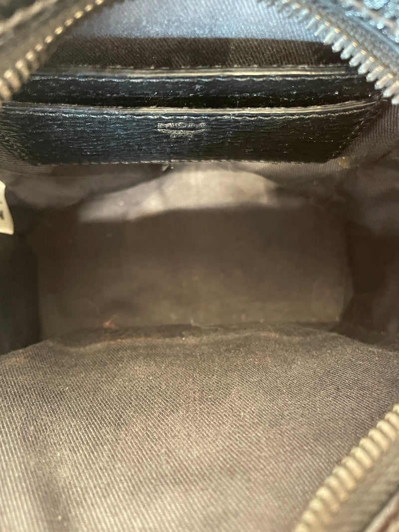MCM/Backpack/BLK/STUDDED MINI BACKPACK