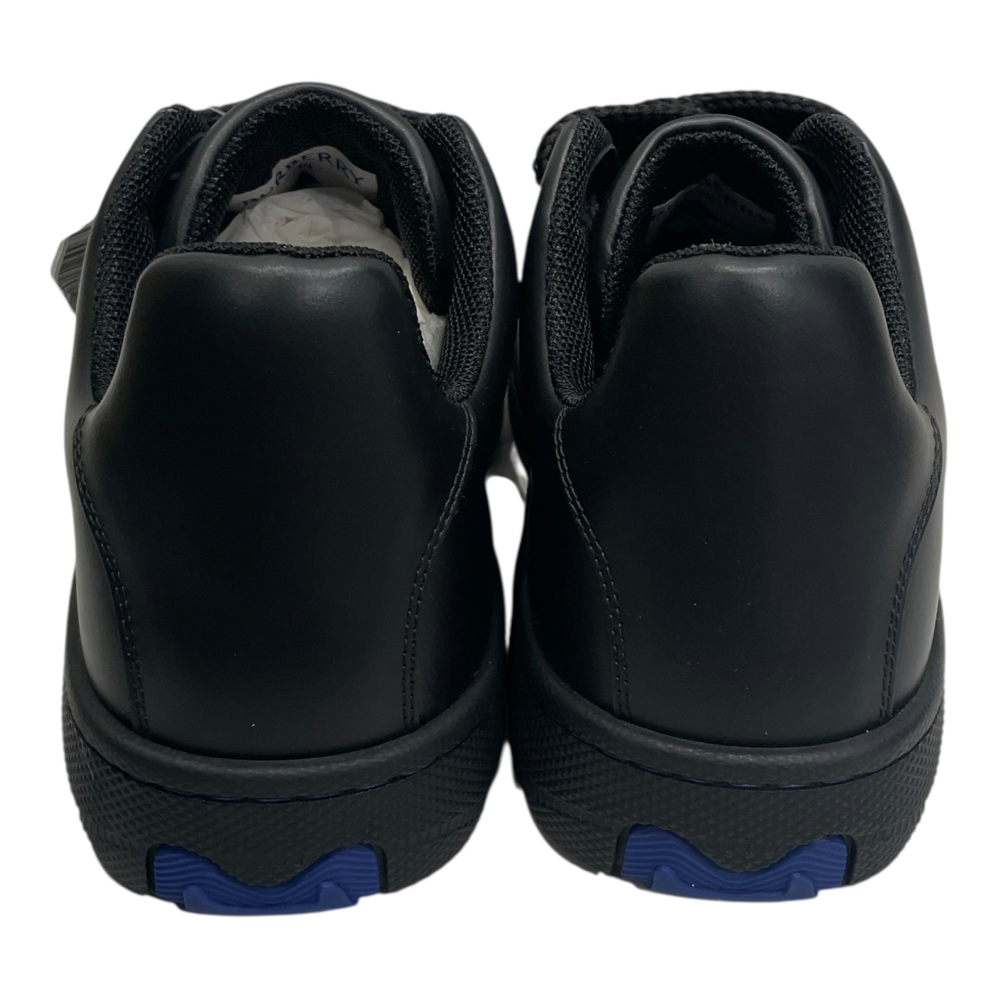 BURBERRY/Low-Sneakers/EU 39/Cotton/BLK/WIDE BRAIDED LACES view 3