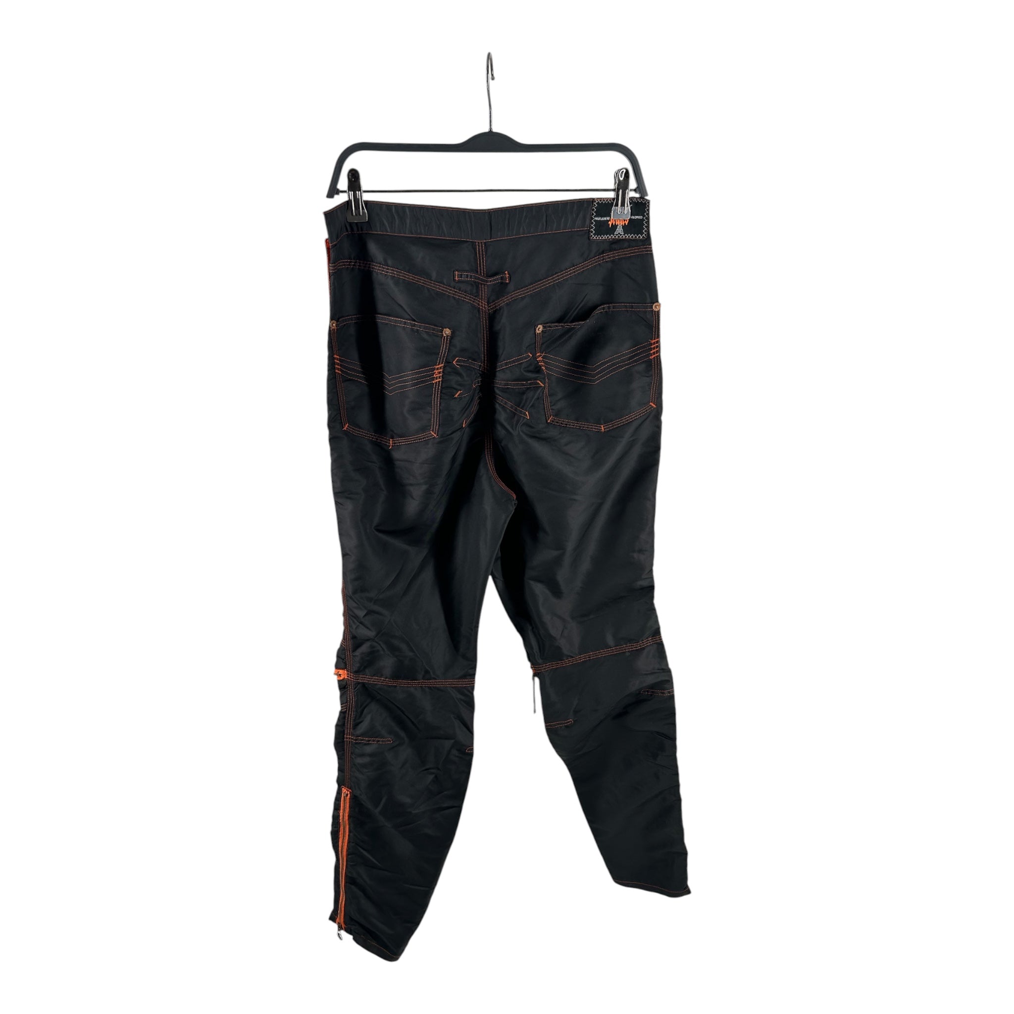 GAULTIER JEAN'S/Bottoms/40/MLT/Low-rise/BLK/ORANGE  ZIP KNEES  NYLON view 2