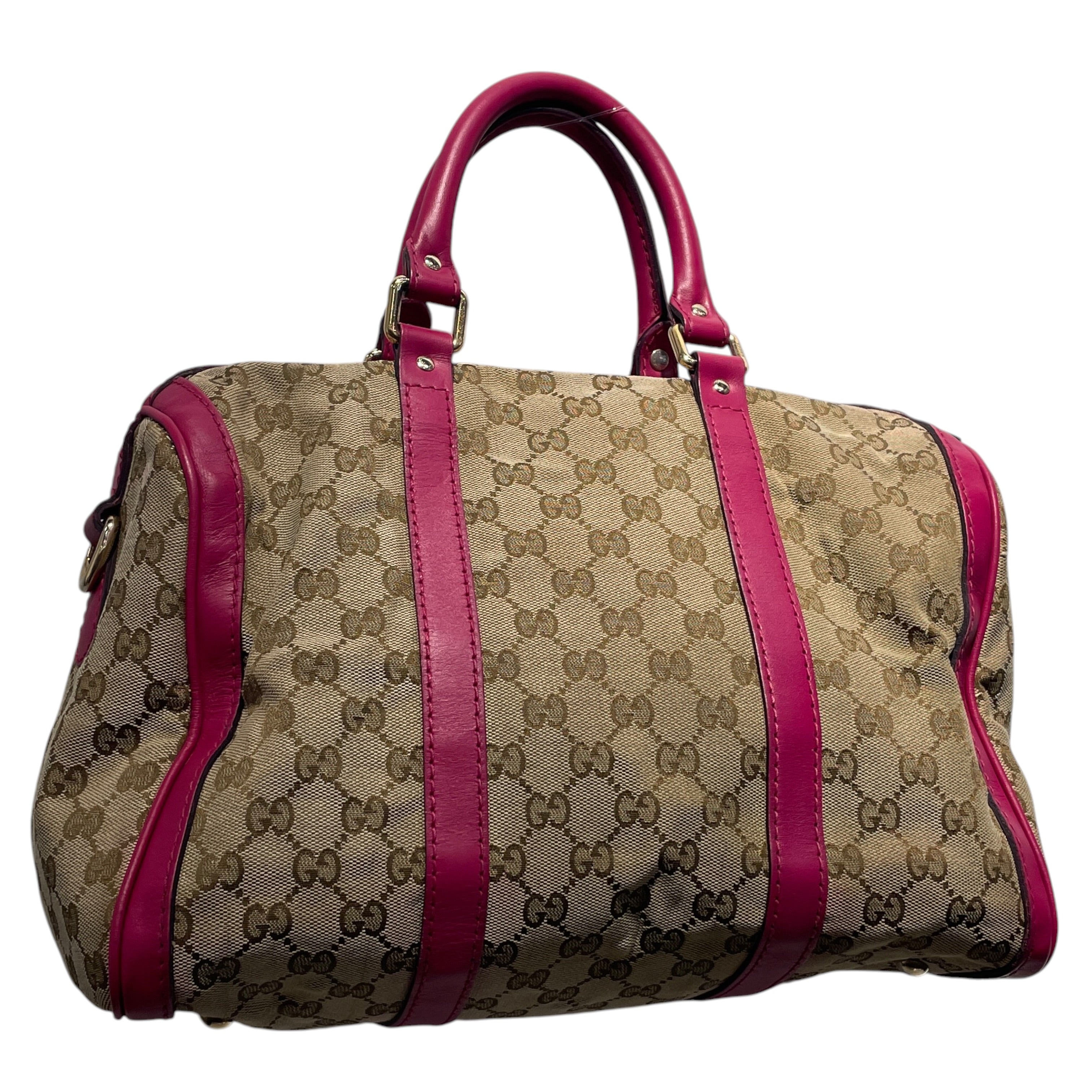 GUCCI/Hand Bag/Monogram/Cotton/PNK/joy boston view 2