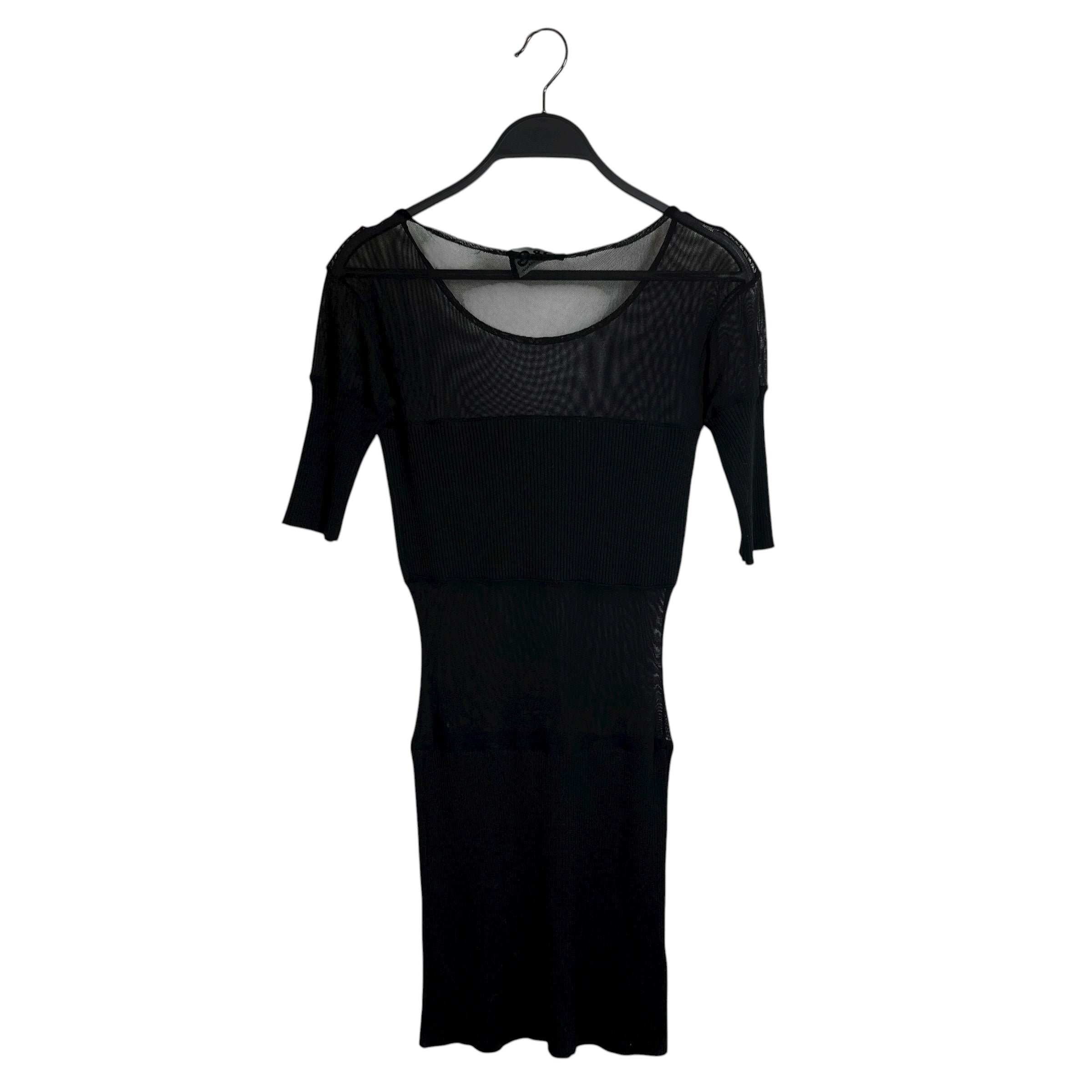 DOLCE&GABBANA/SS Dress/30/Acrylic/BLK/mesh view 2
