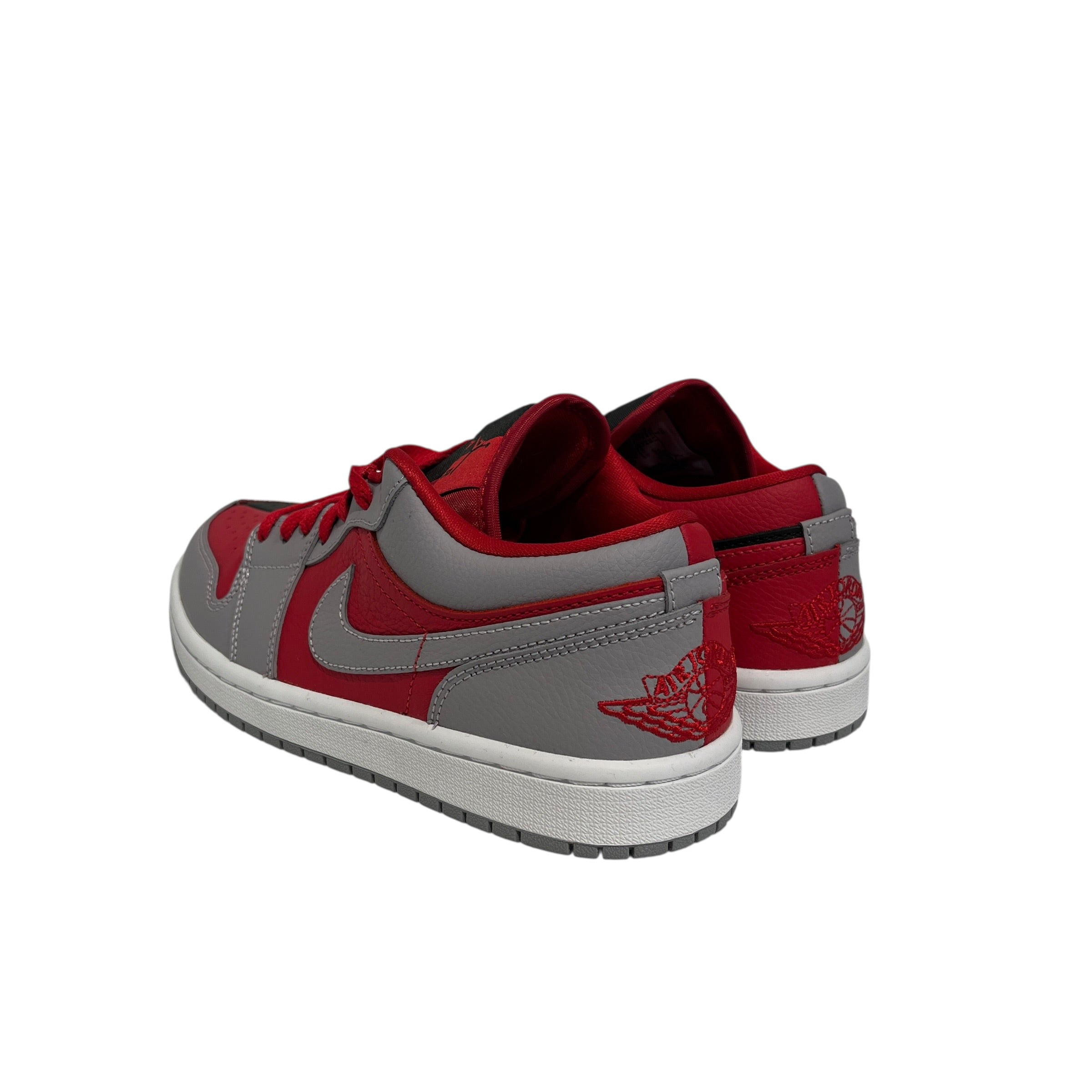 NIKE/Low-Sneakers/US 7/Leather/RED/jordan 1 low split gym redgrey view 2