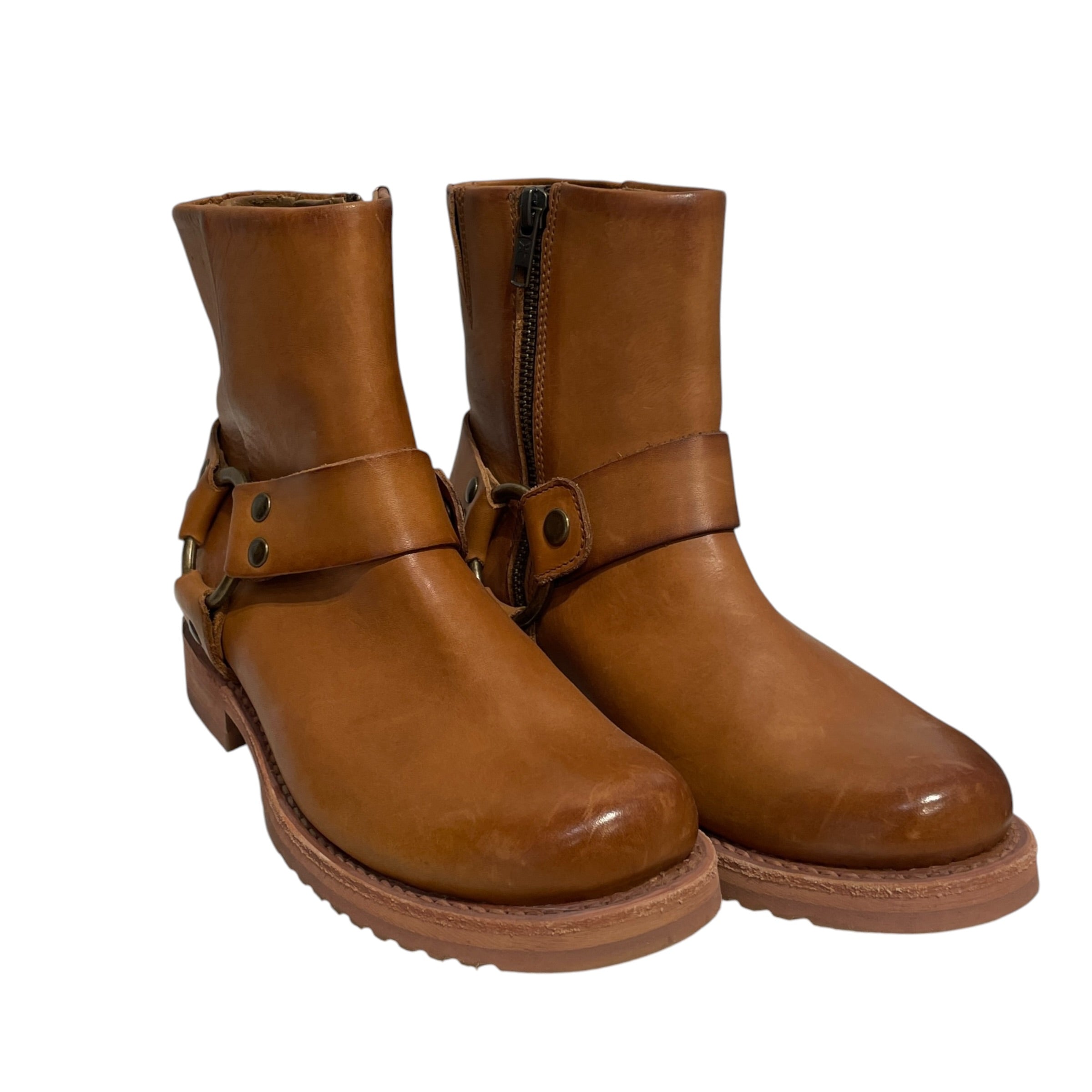 FRYE/Booties/US 6.5/Leather/CML/VERONICA FLEX HARNESS BOOTIE view 1