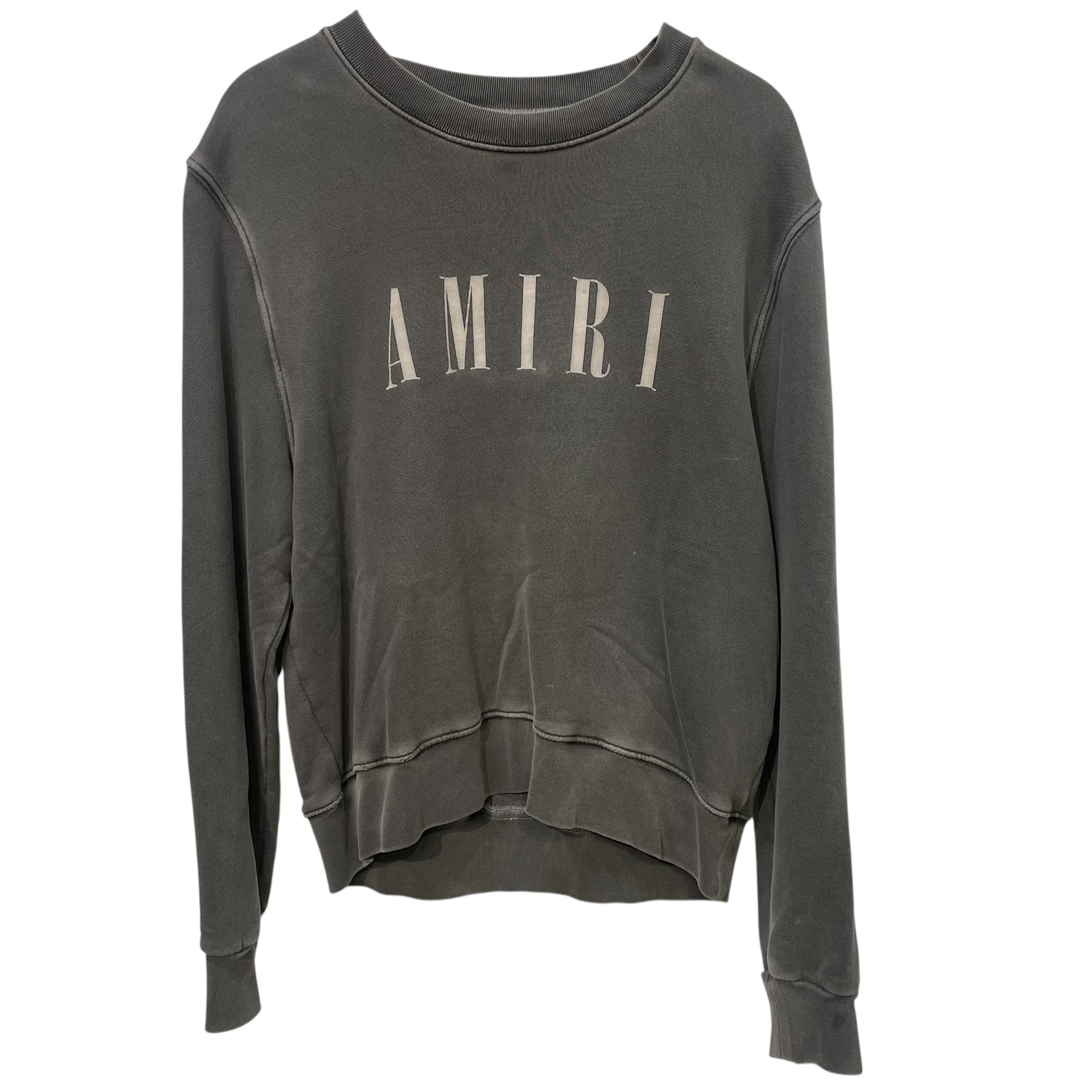 AMIRI/Sweatshirt/S/Cotton/GRY/logo sweatshirt view 1