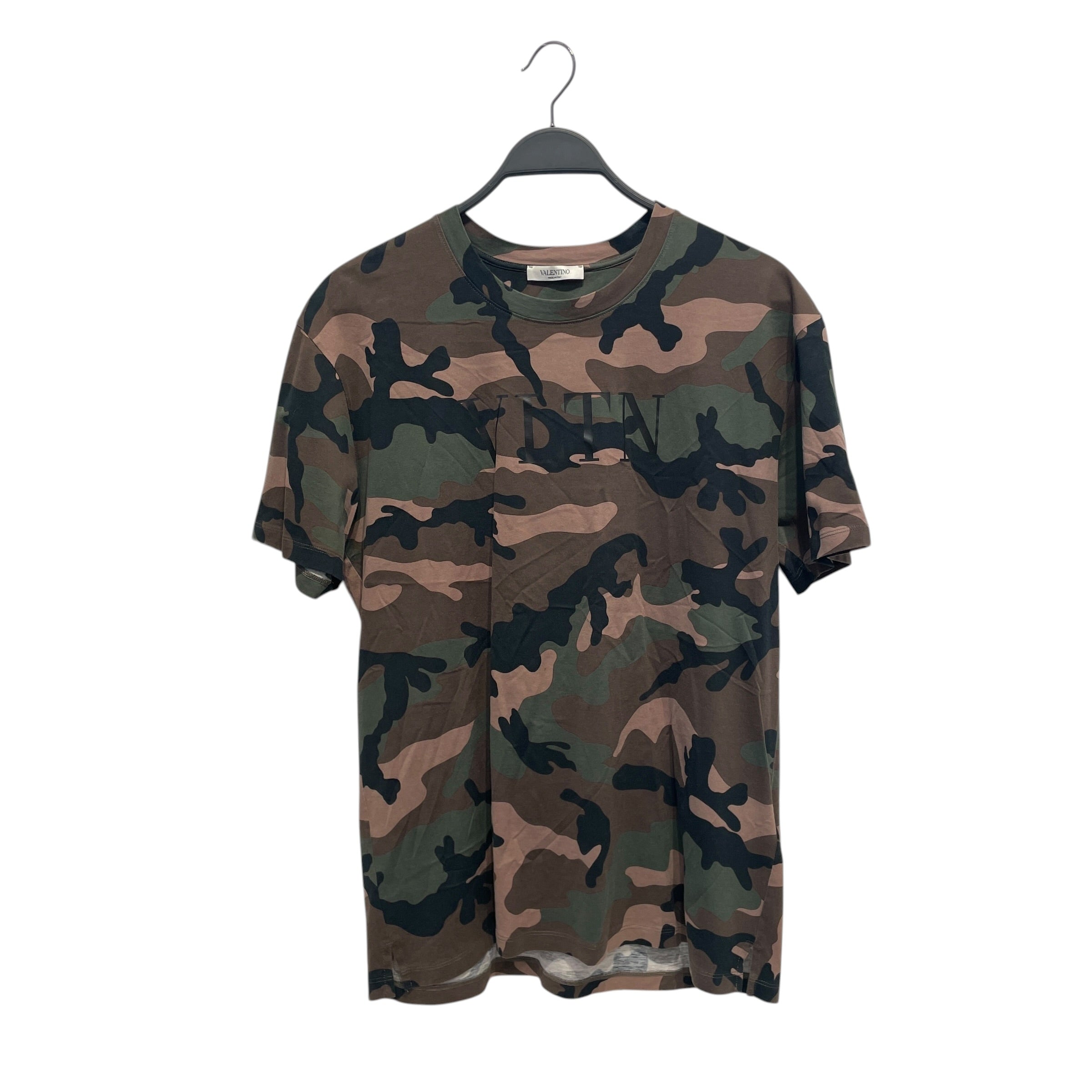 VALENTINO/T-Shirt/L/Cotton/GRN/Camouflage/VLTN view 1