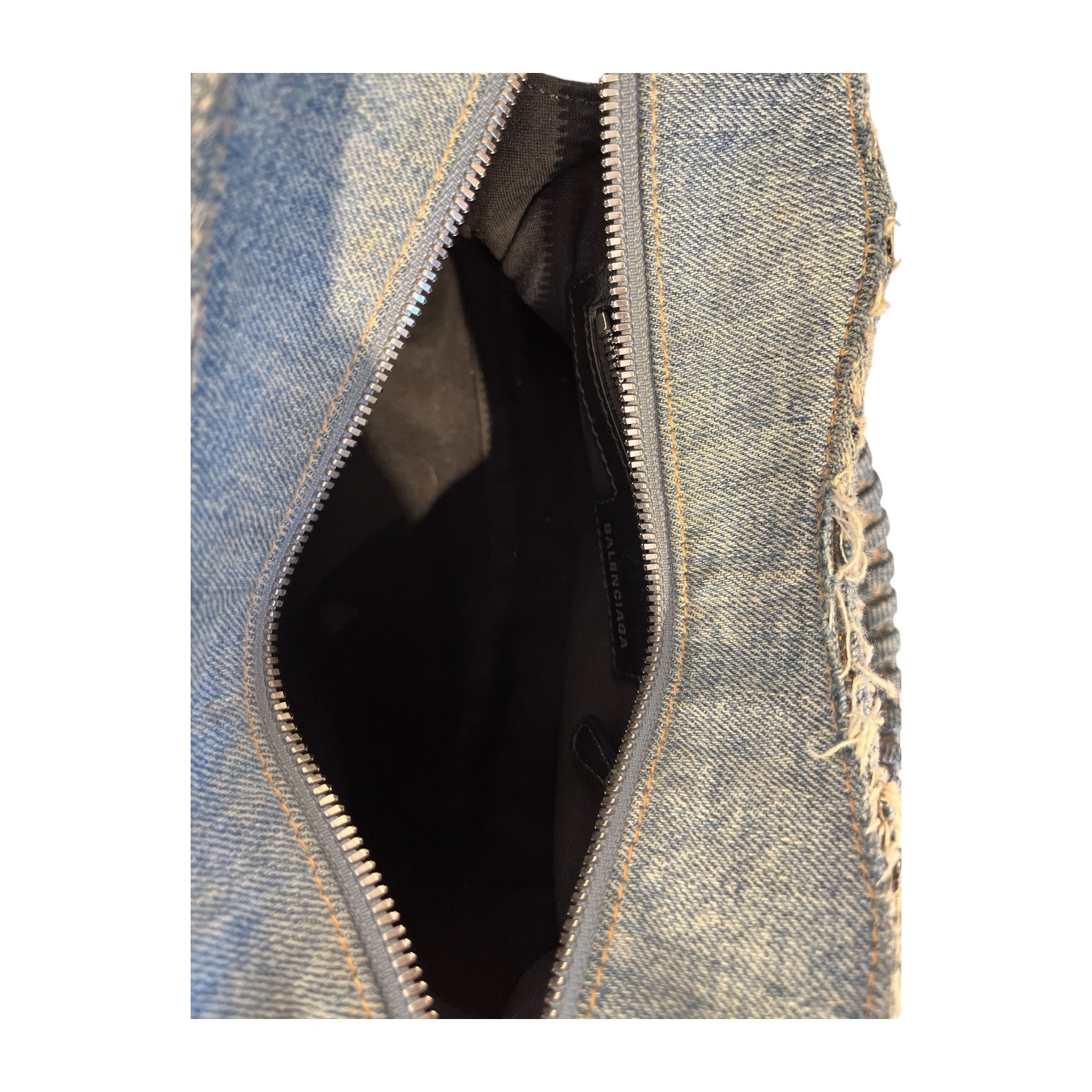 BALENCIAGA/Hand Bag/Cotton/IDG/denim cagole view 5