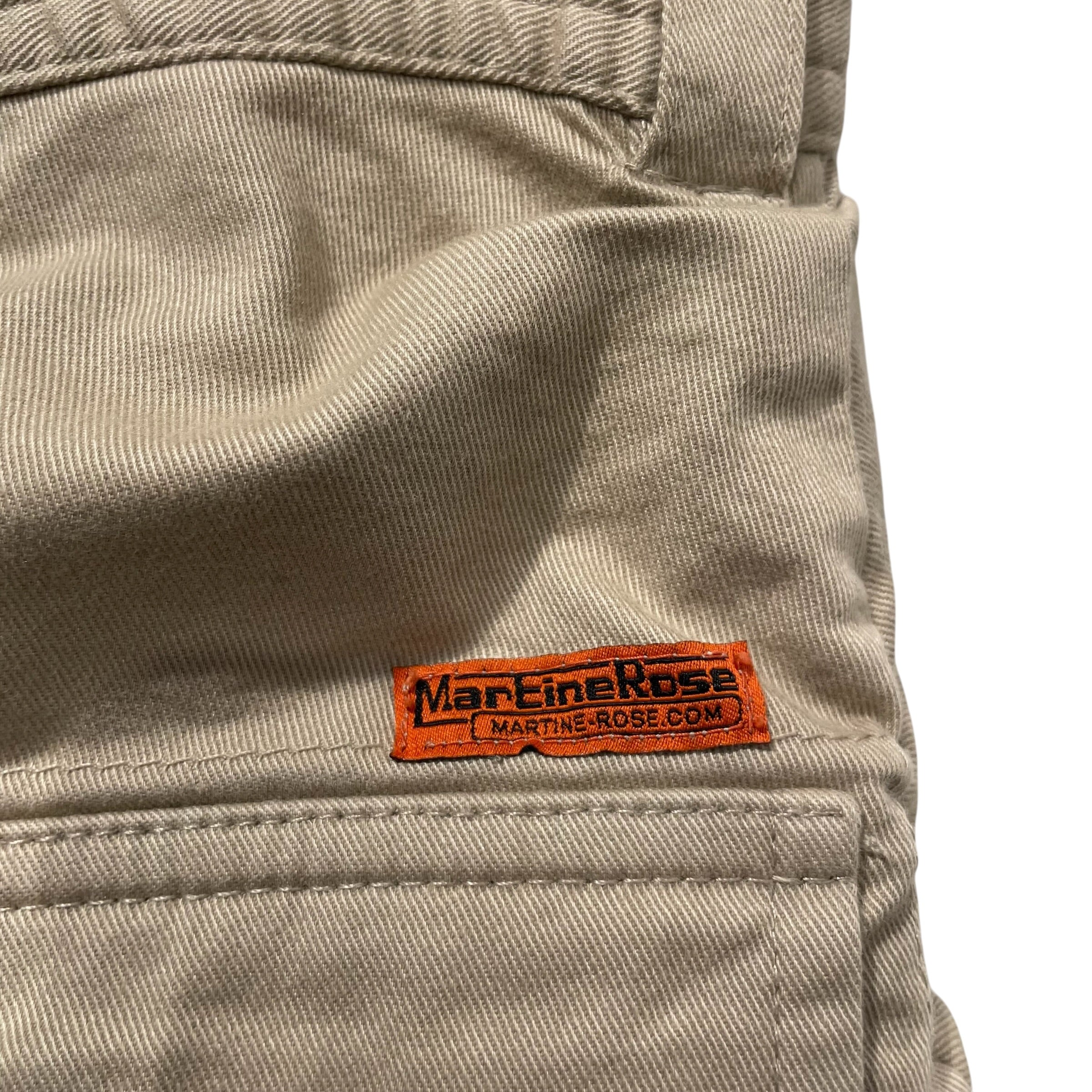 MARTINE ROSE/Shorts/46/Cotton/BEG/Cargo Shorts/MRSS23-824 view 3