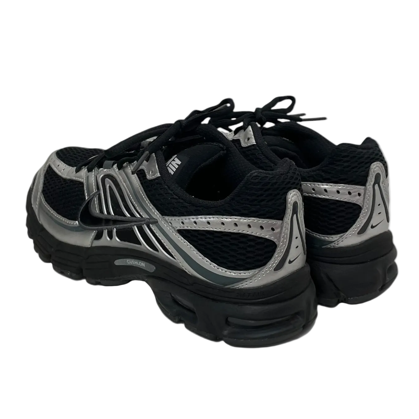 NIKE/Low-Sneakers/US 9/Border/Cotton/BLK/Air Max Moto 2K, MetallicSlvr view 2