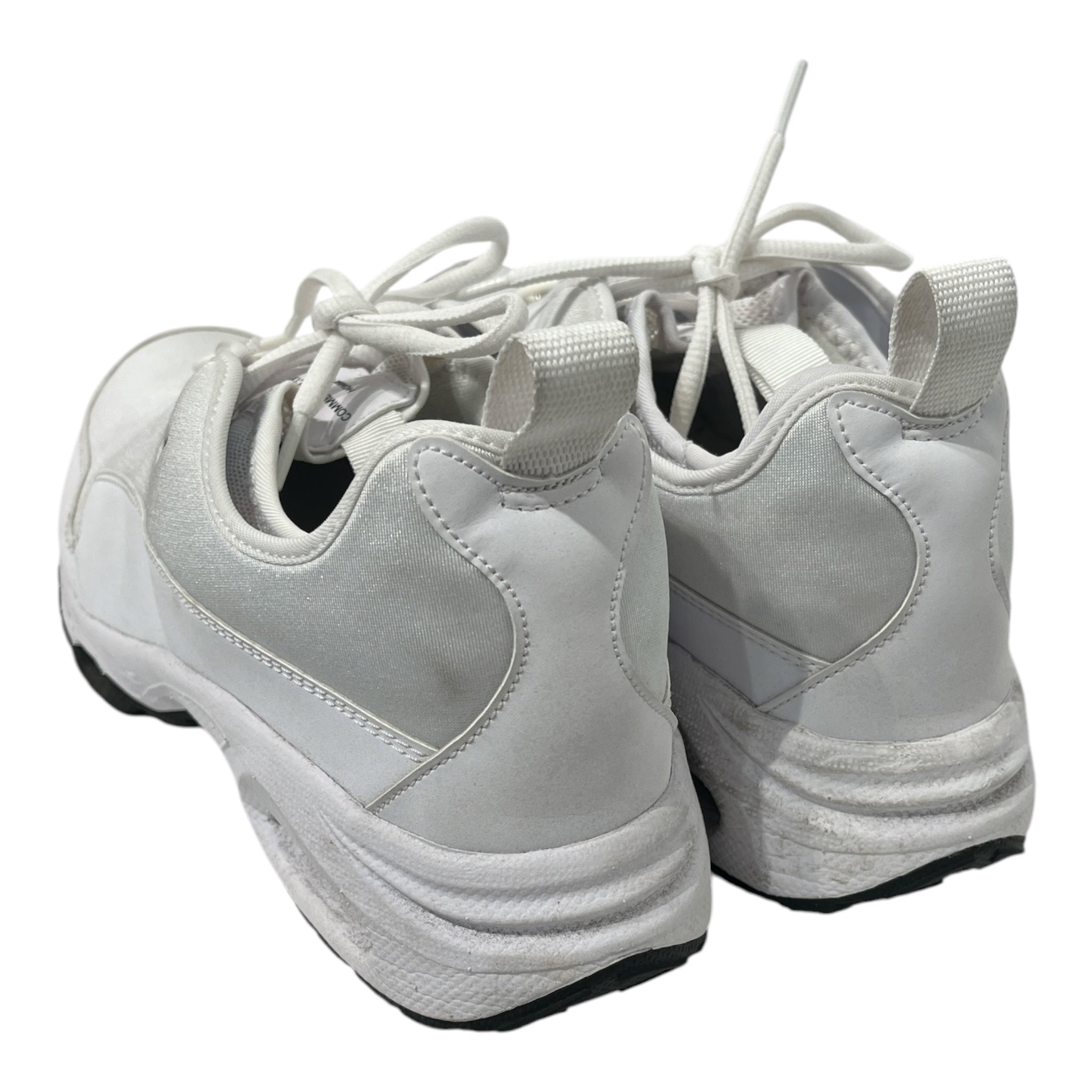 COMME des GARCONS HOMME PLUS/NIKE/Low-Sneakers/US 9/WHT/air zipper closure do8095-102 view 4