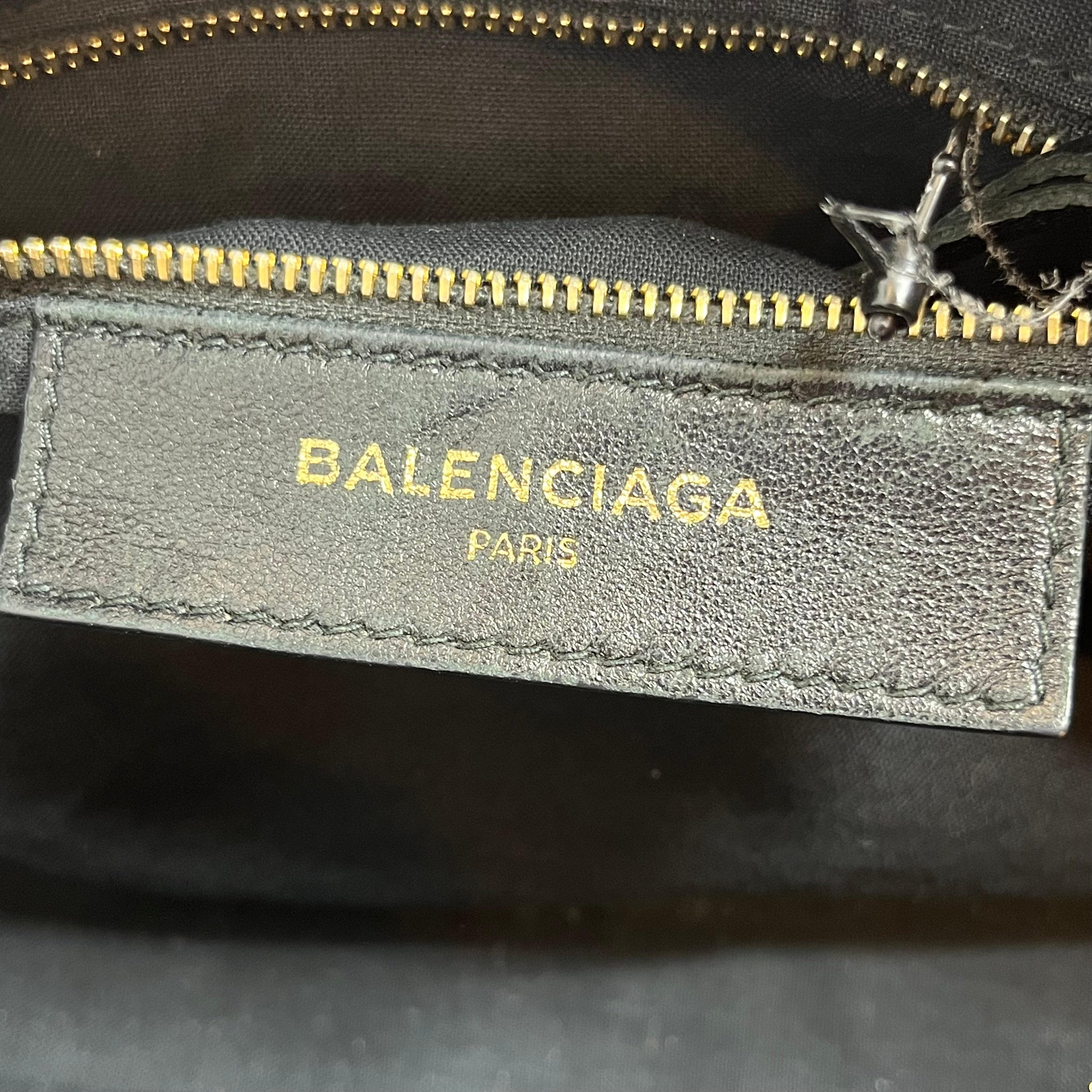 BALENCIAGA/Hand Bag/Leather/BLK/CITY BAG view 5