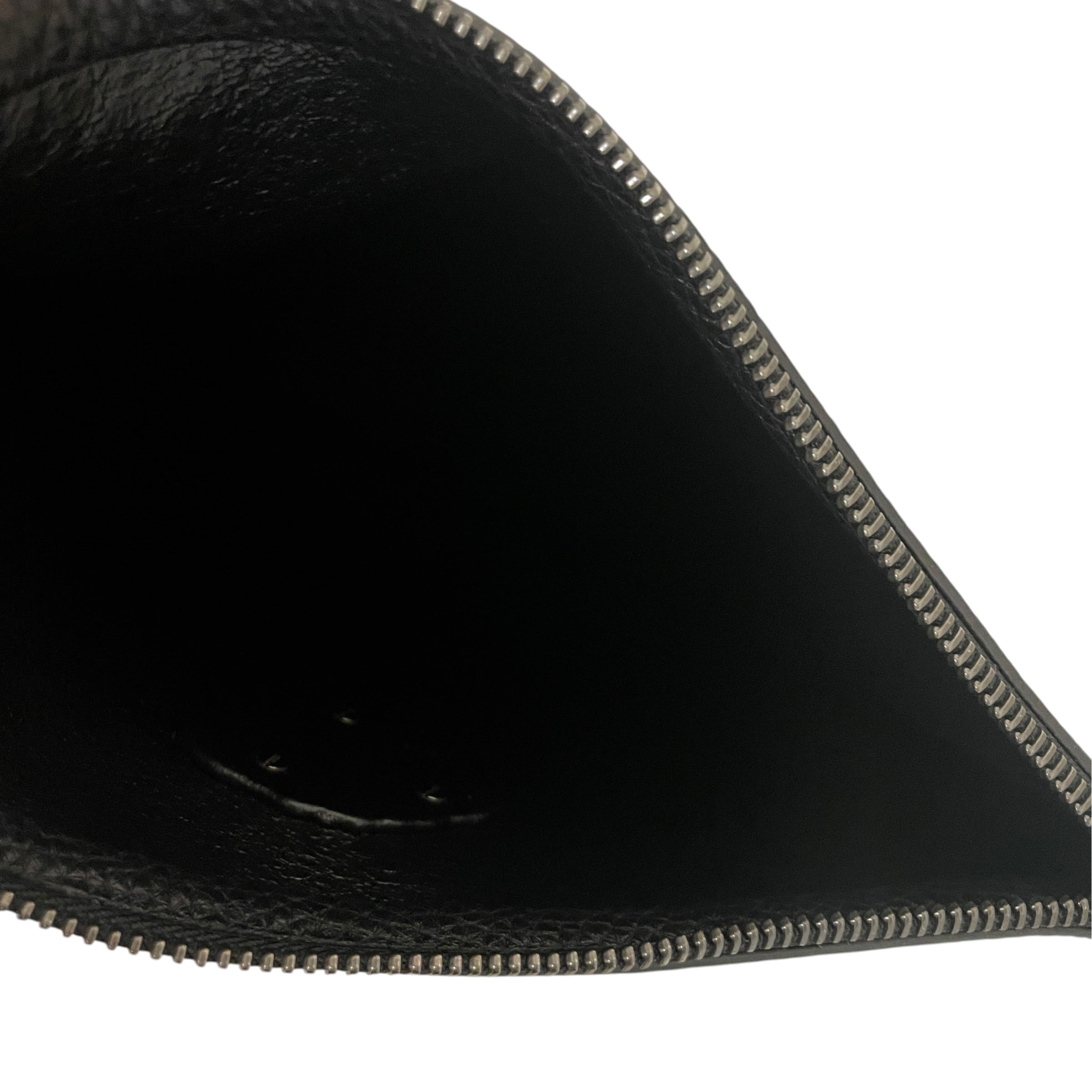 VERSACE/Clutch Bag/Leather/BLK/BLK MEDUSA HARDWARE/STUDS SLV view 5
