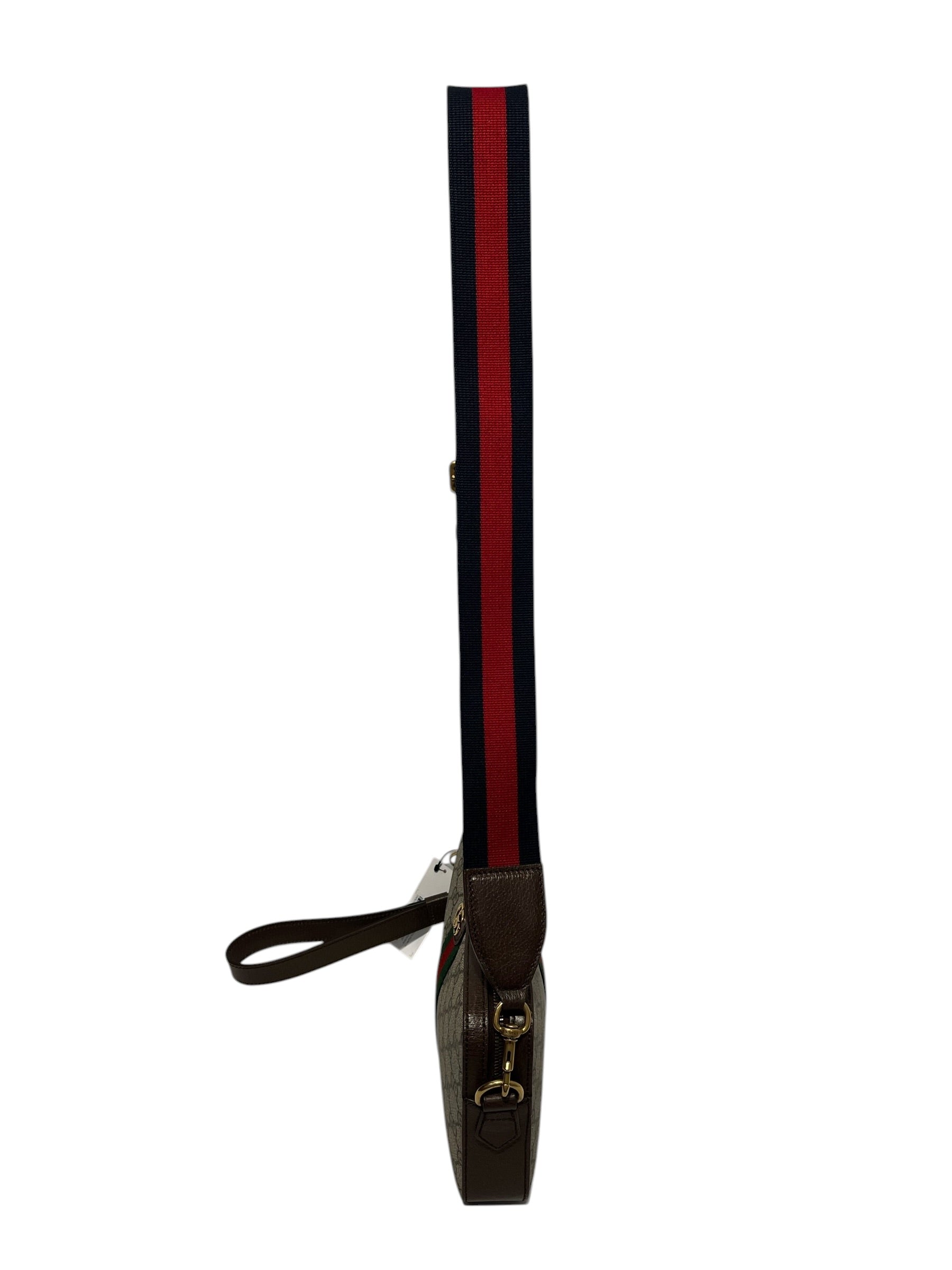 GUCCI/Cross Body Bag/All Over Print/Leather/KHK/Ophidia crossbody view 2
