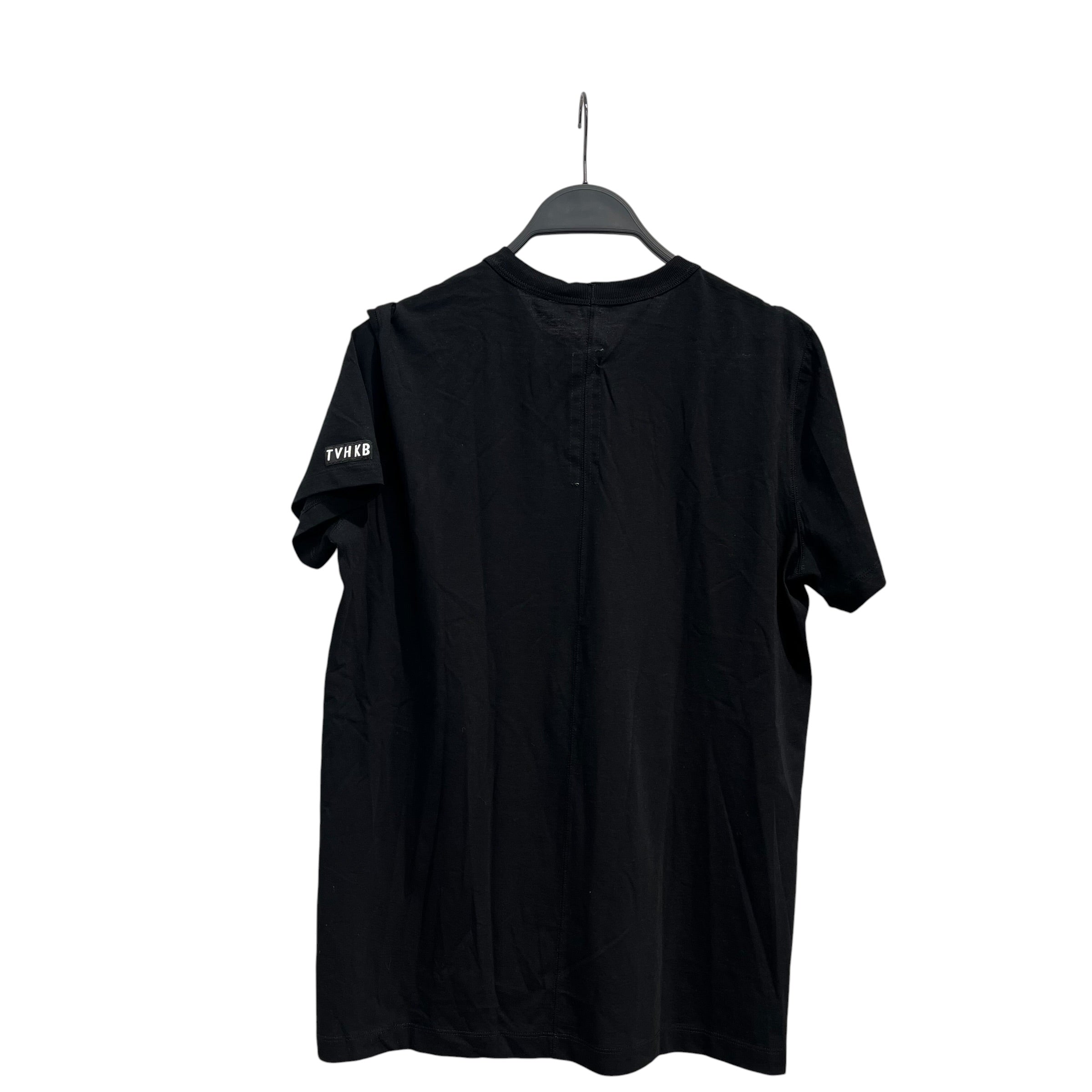 Rick Owens/T-Shirt/XS/Graphic/Cotton/BLK/JAEP5 CROPPED LEVEL TTVHKB view 2
