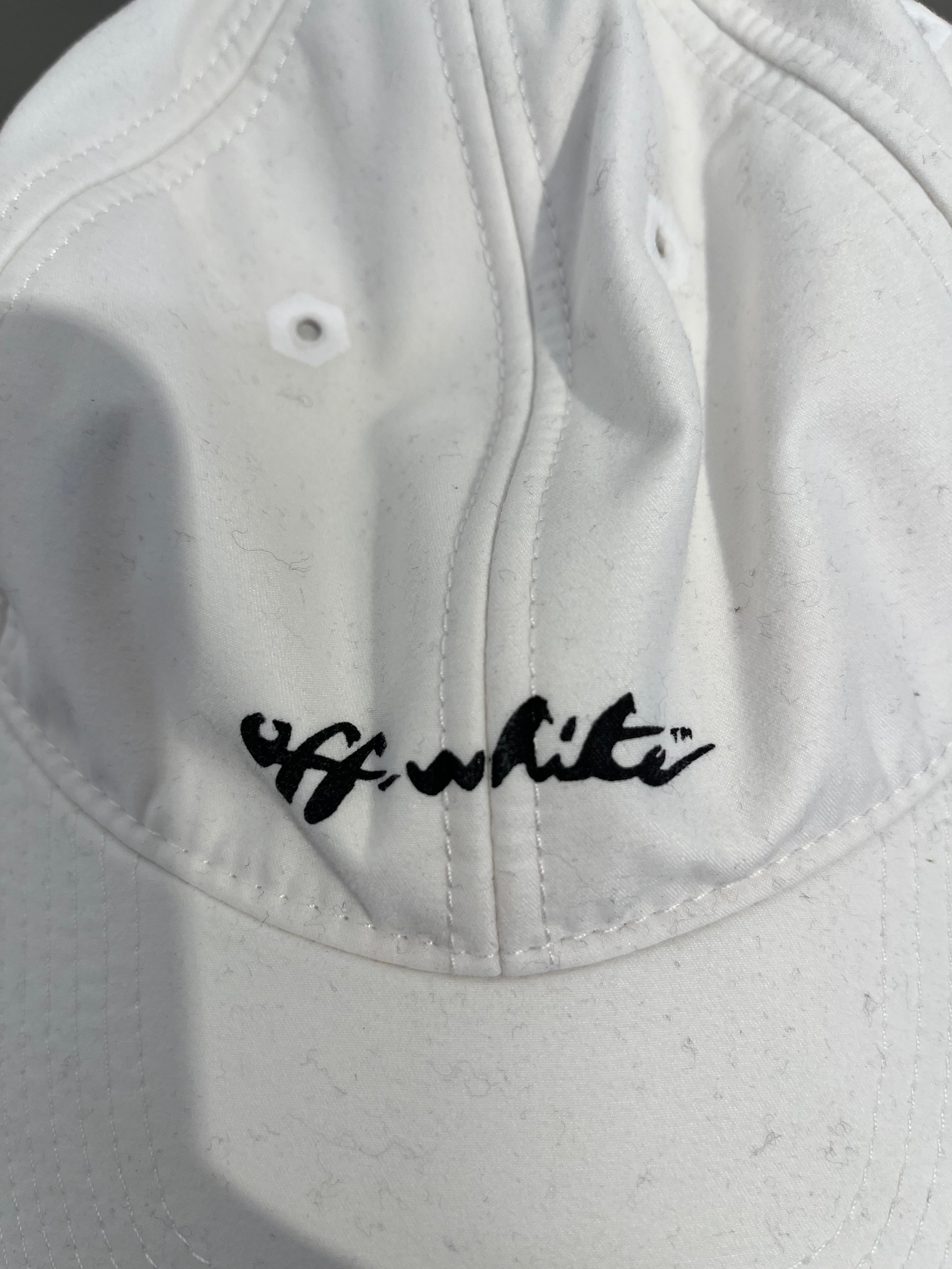 OFF-WHITE/Cap/Cotton/WHT/M's/ view 4
