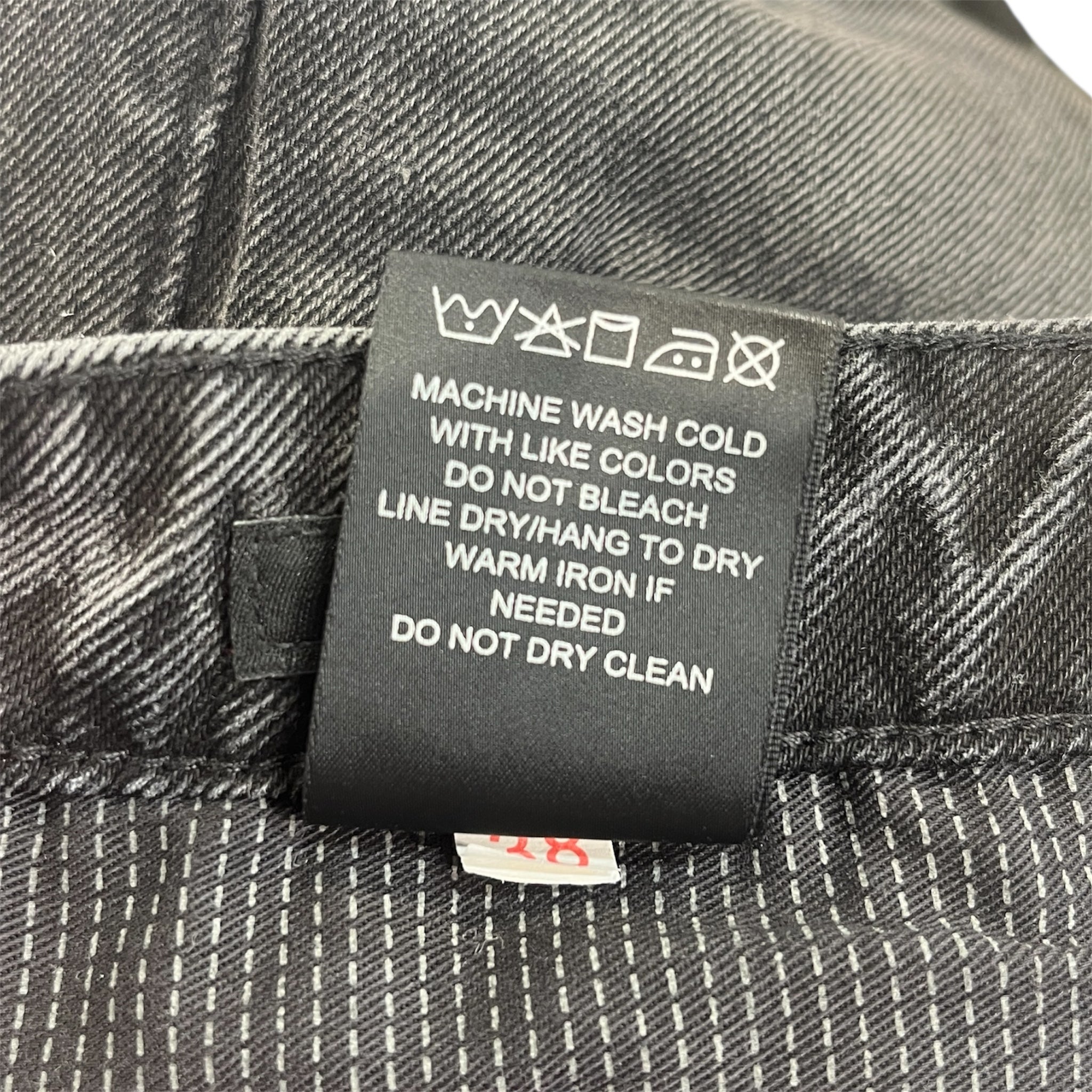 Cult of Individuality/Straight Pants/38/Denim/BLK/Bones Jeans view 4