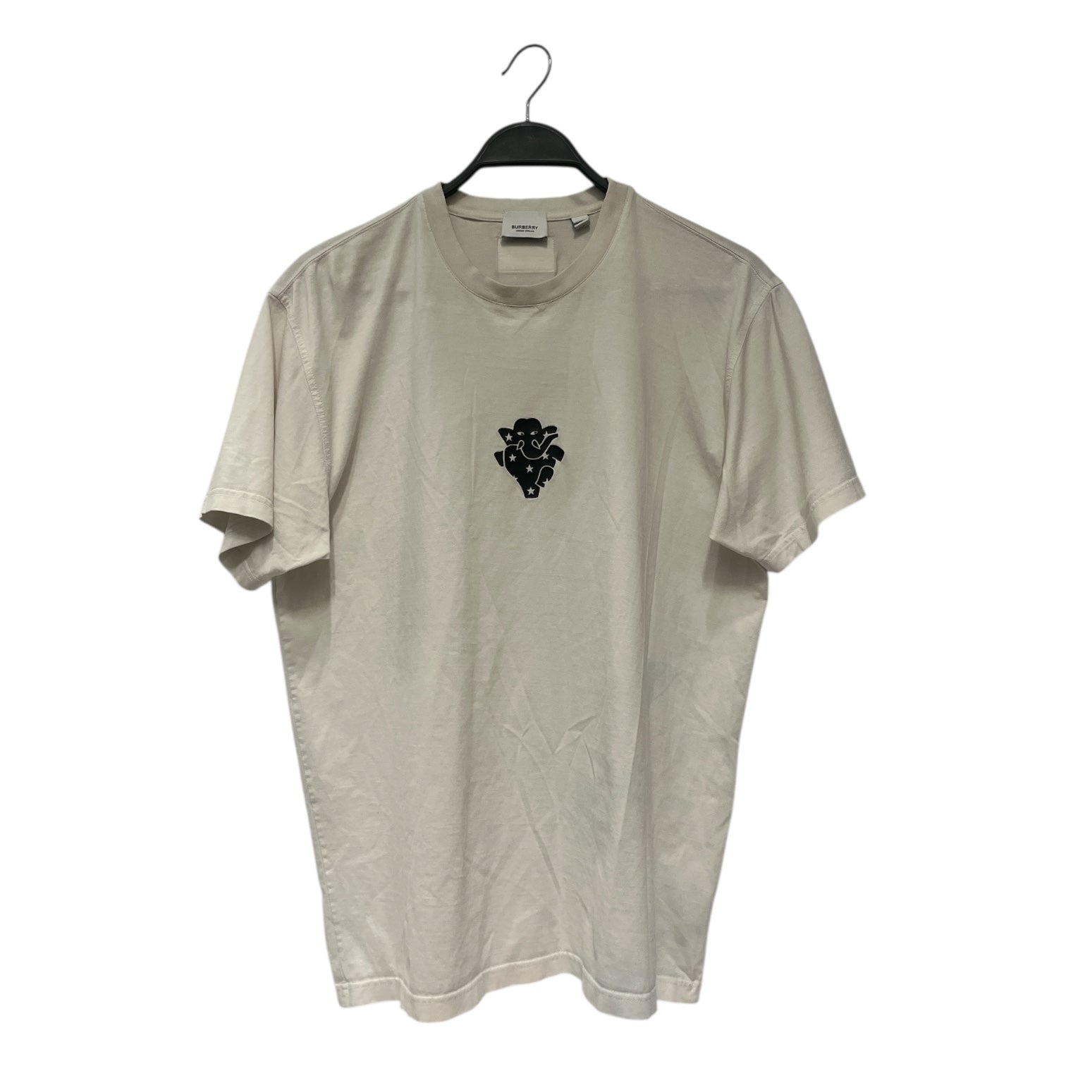 BURBERRY LONDON/T-Shirt/XS/Cotton/WHT/Elephant print view 1