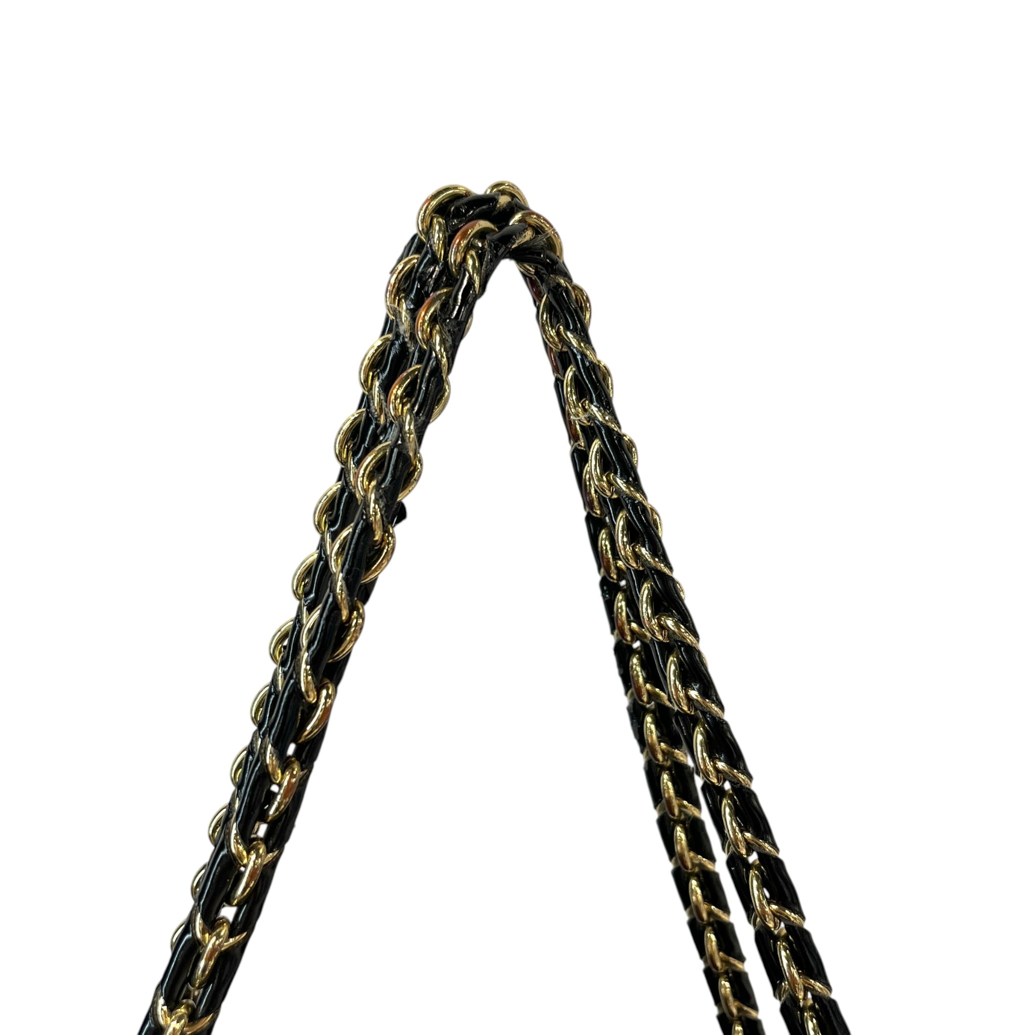 LOVE MOSCHINO/Hand Bag/Polyester/BLK/GOLD CHAIN view 8