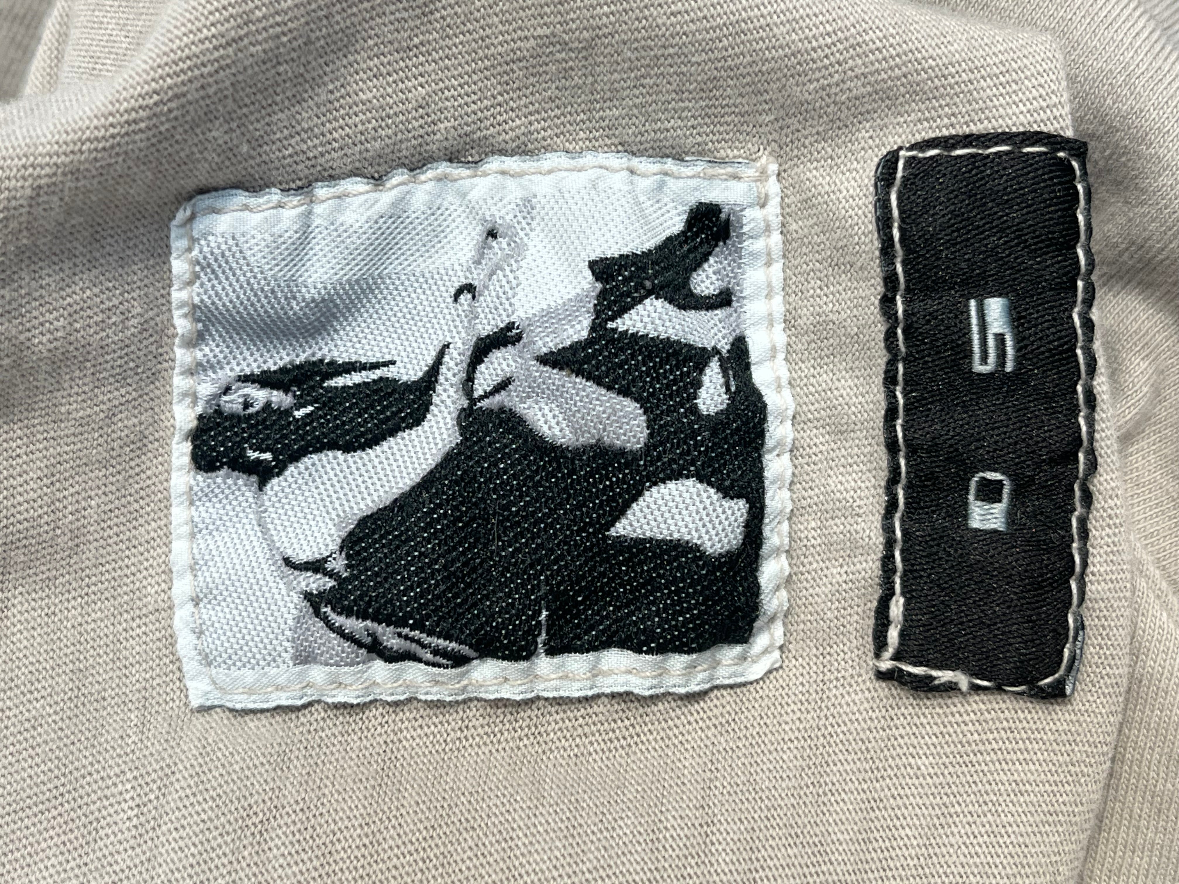 Rick Owens/LS T-Shirt/L/Cotton/BEG/DISTRESSSED view 4