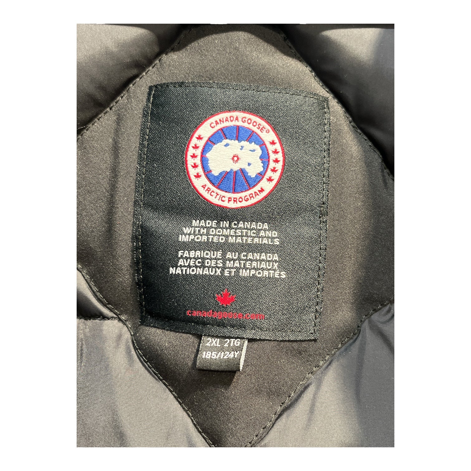 CANADA GOOSE/Mod Parka/2X/Polyester/BLK/basic oversized puff long view 5