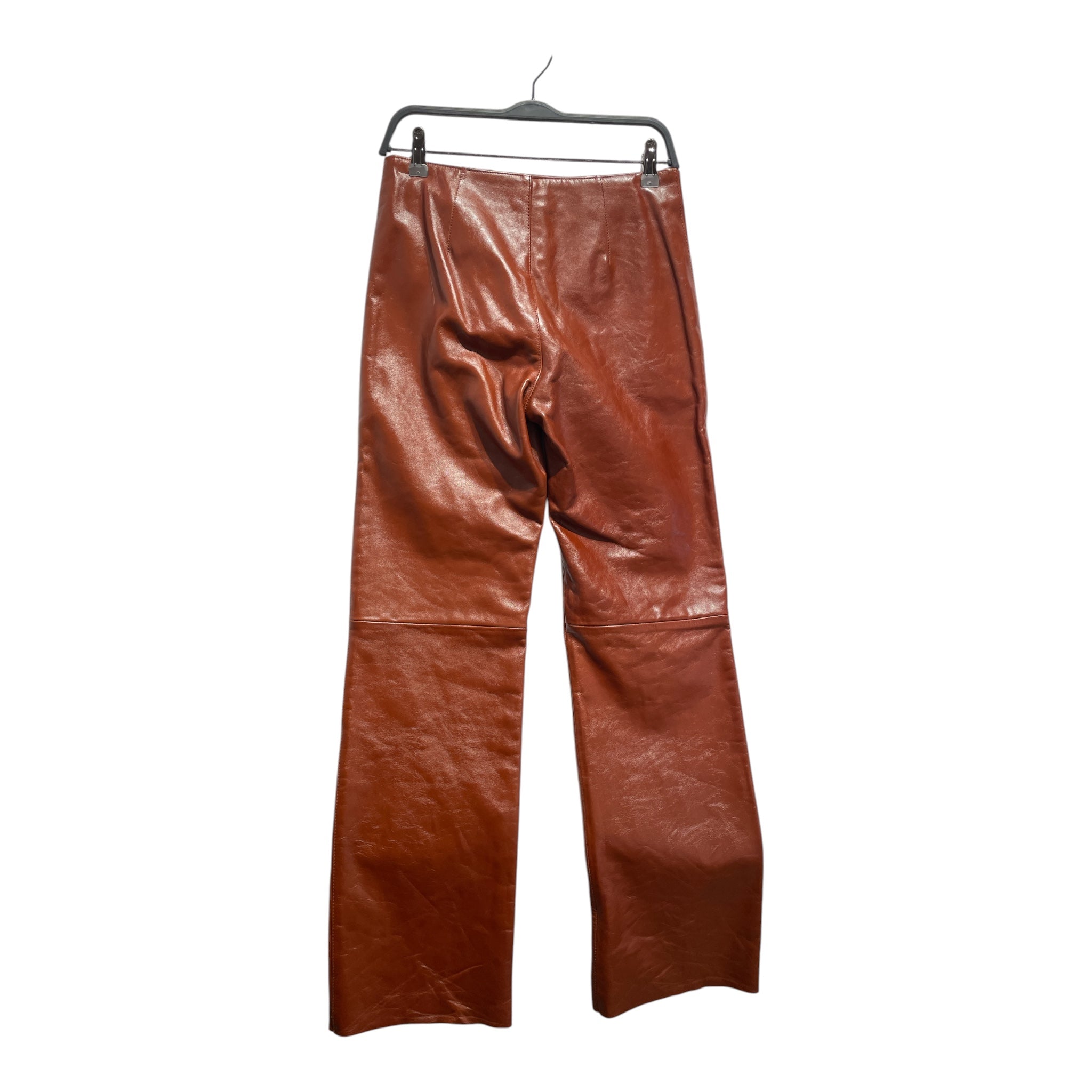 OUR LEGACY/Straight Pants/44/Leather/ORN/BIKER LEATHER PANTS view 2