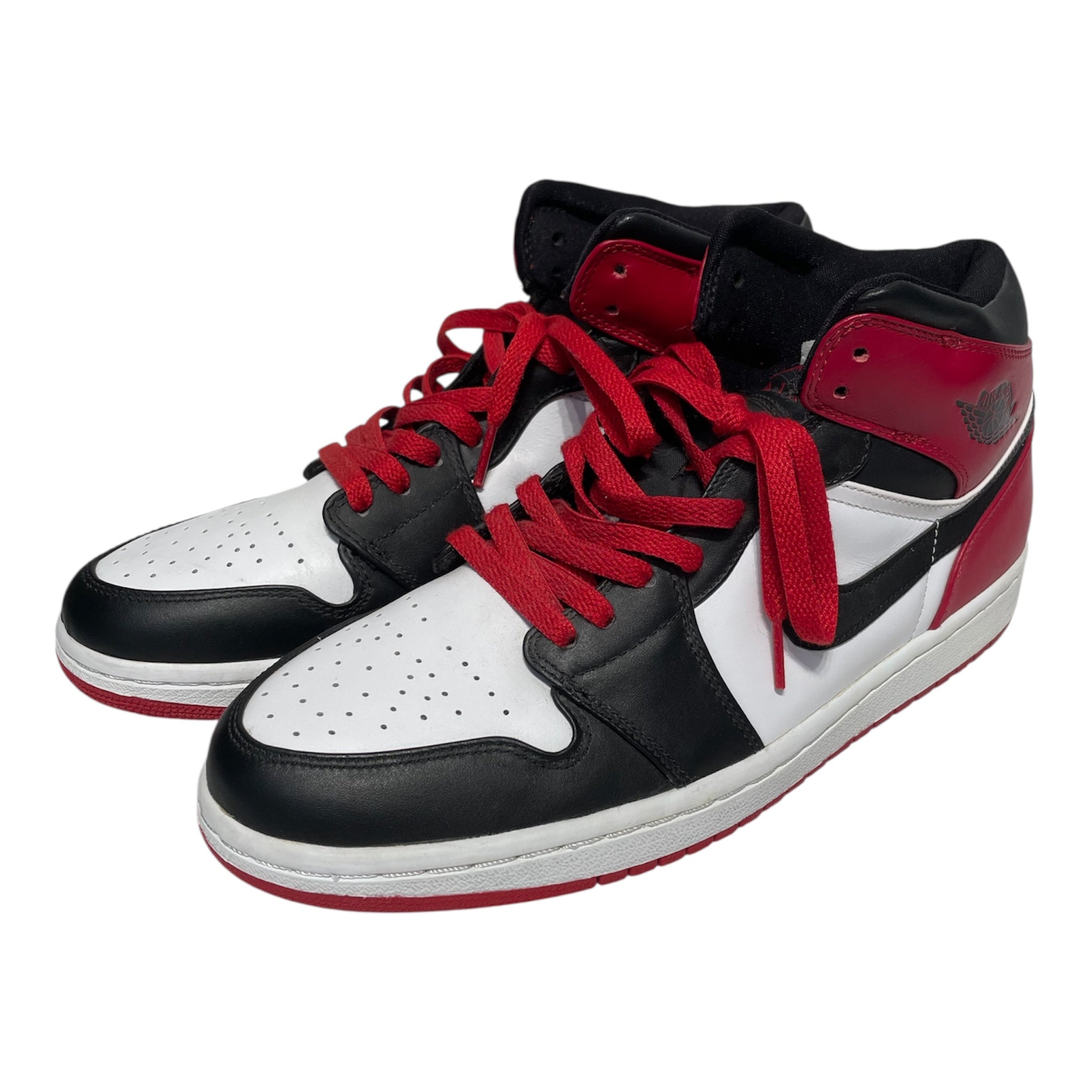 NIKE/AIR JORDAN 1 RETRO/Hi-Sneakers/US 10.5/Leather/RED/136085-102 view 1