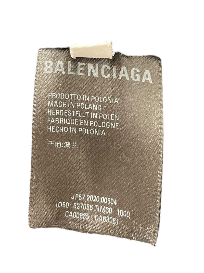BALENCIAGA/Windbreaker/50/Nylon/BLK/Monogram/DOUBLE B TRACK TOP TIM30