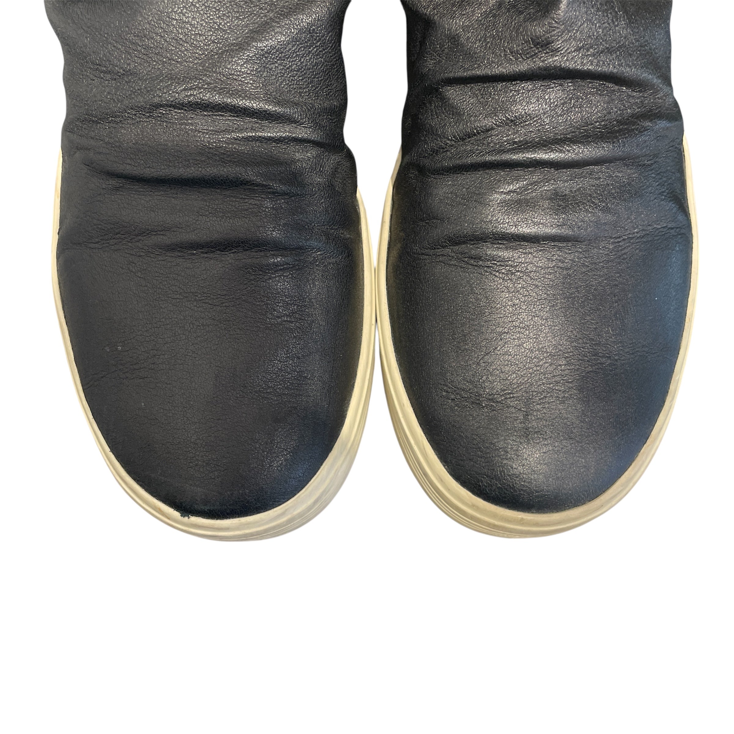 Rick Owens/Hi-Sneakers/EU 43/Leather/BLK/FW16 Mastodon Sock Sneaker view 4