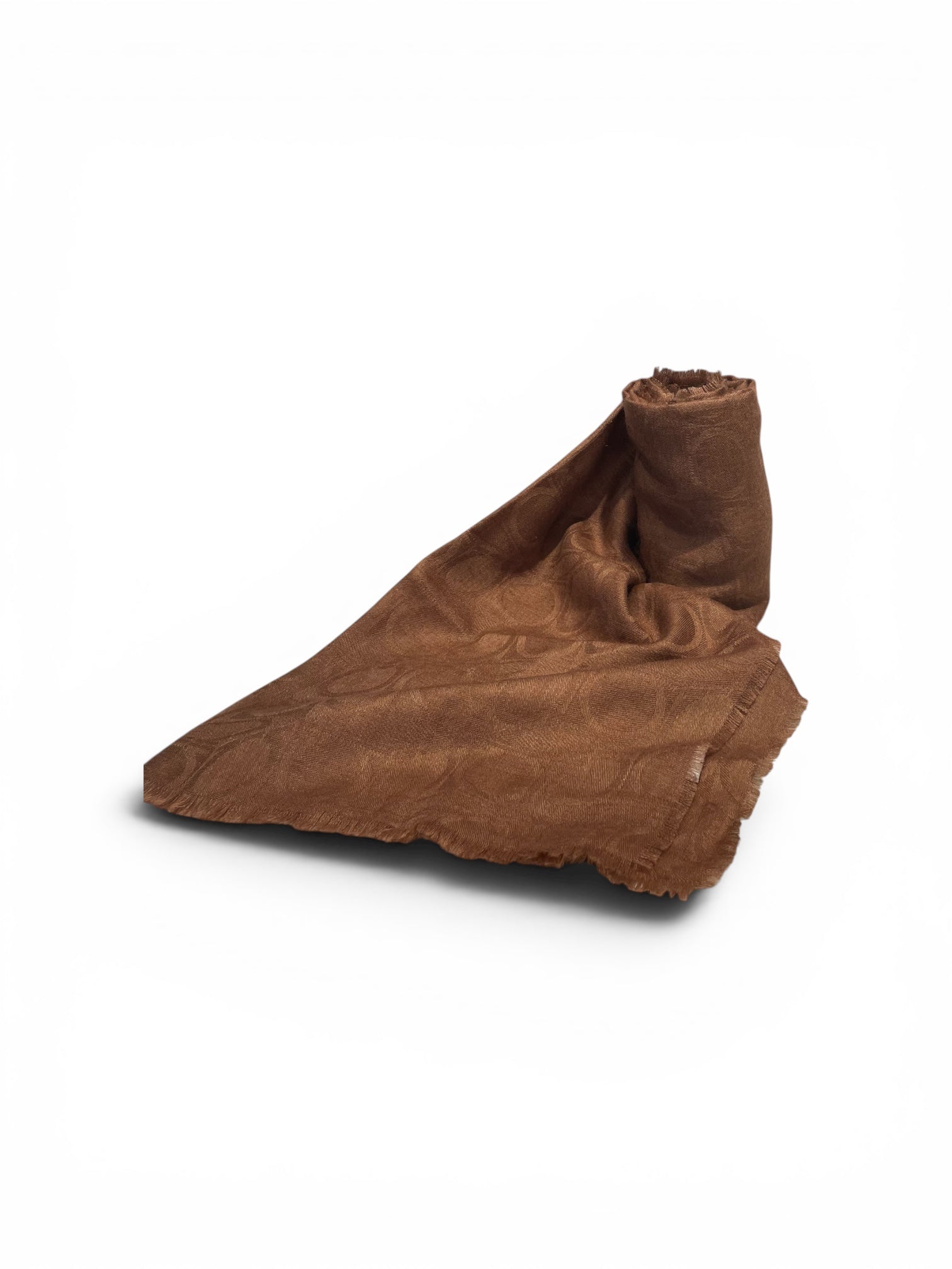 Salvatore Ferragamo/Scarf/Silk/BRW/L's/Logo view 1