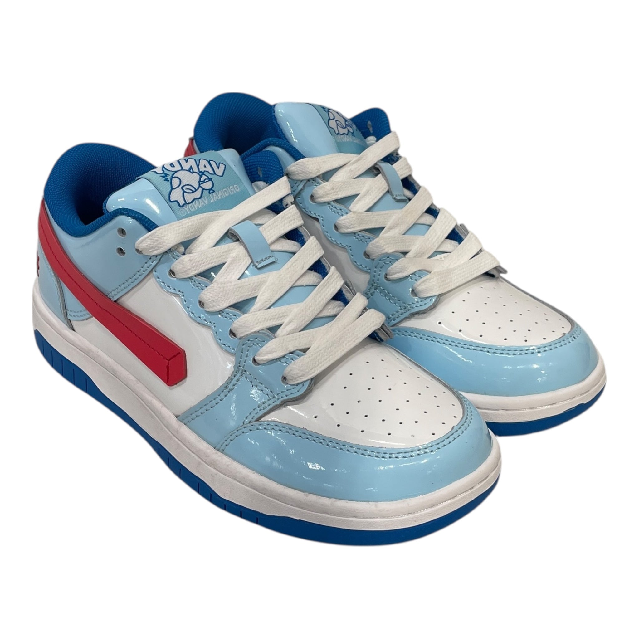 VANDY THE PINK/Low-Sneakers/US 5/Border/Cotton/BLU/Patent/"kakigori" dunk low view 1