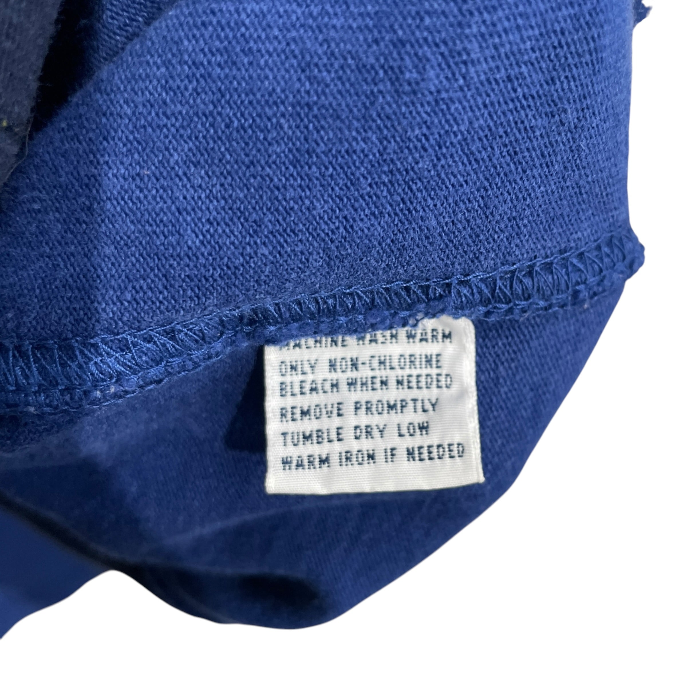 POLO RALPH LAUREN/Polo Shirt/L/Cotton/NVY/Stripe/YLW STRIPE RUGBY LONG SLEEVE view 4