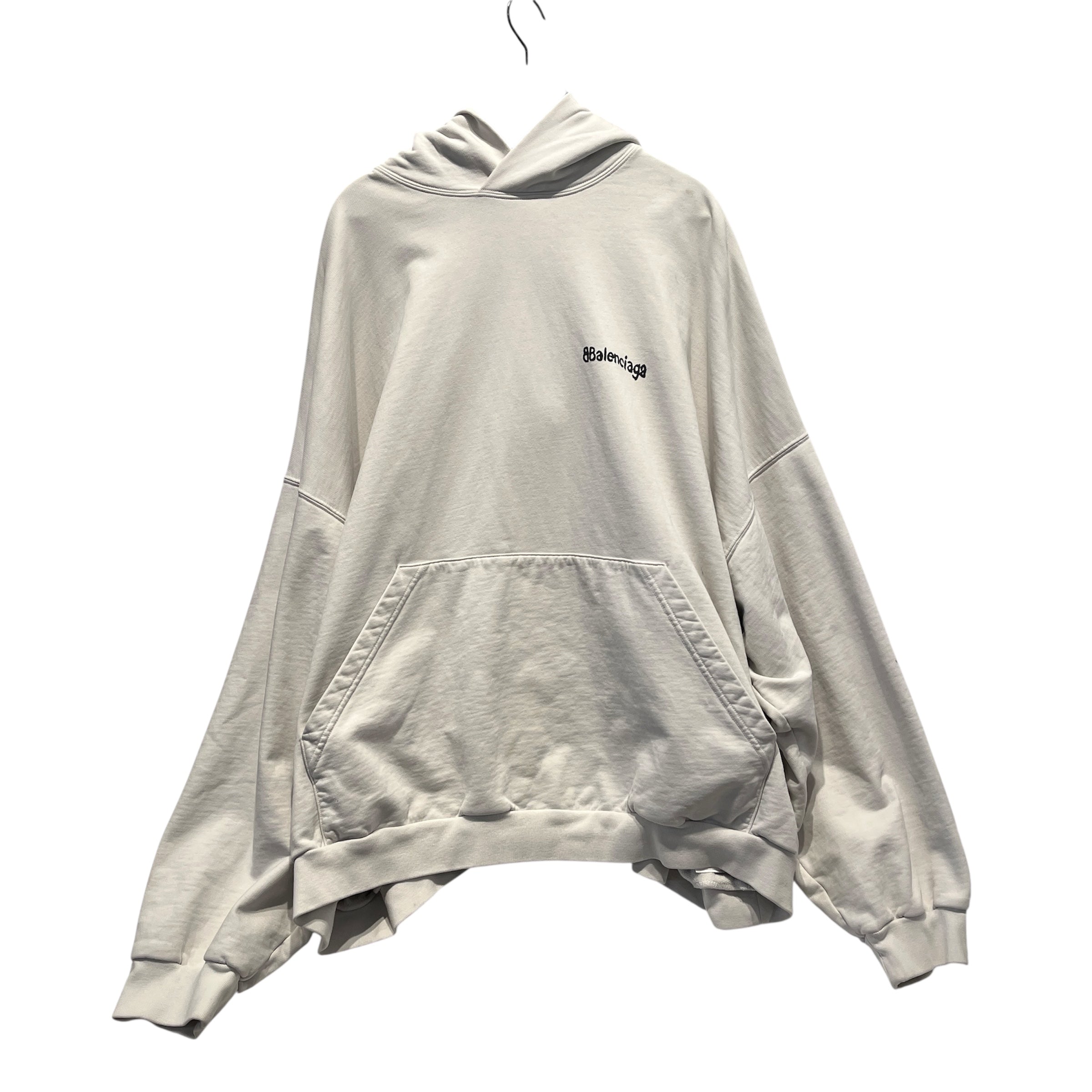 BALENCIAGA/Sweater/Cotton/WHT/BB CORP view 1