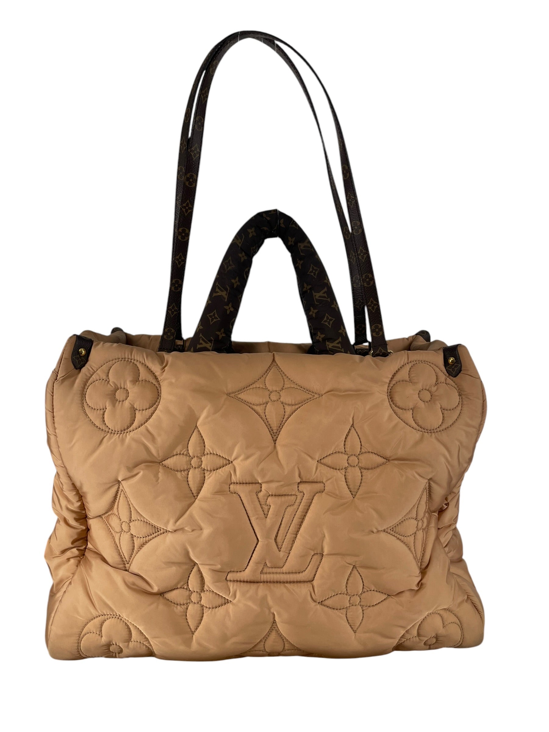 LOUIS VUITTON/Bag/Monogram/BEG/LOUIS PUFFER TOTE view 3