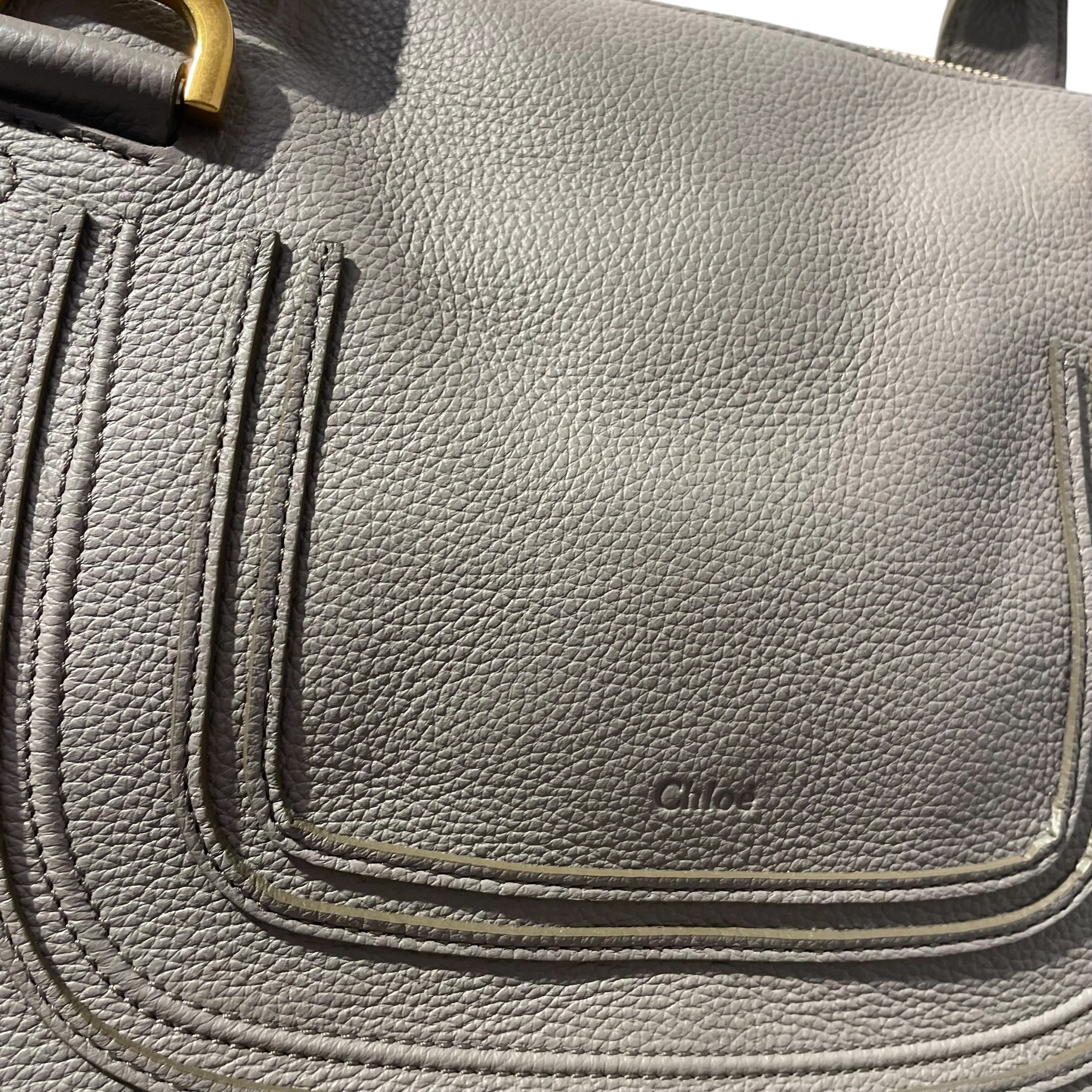 Chloe/Tote Bag/Leather/GRY/CHLOE TOTE BAG view 6