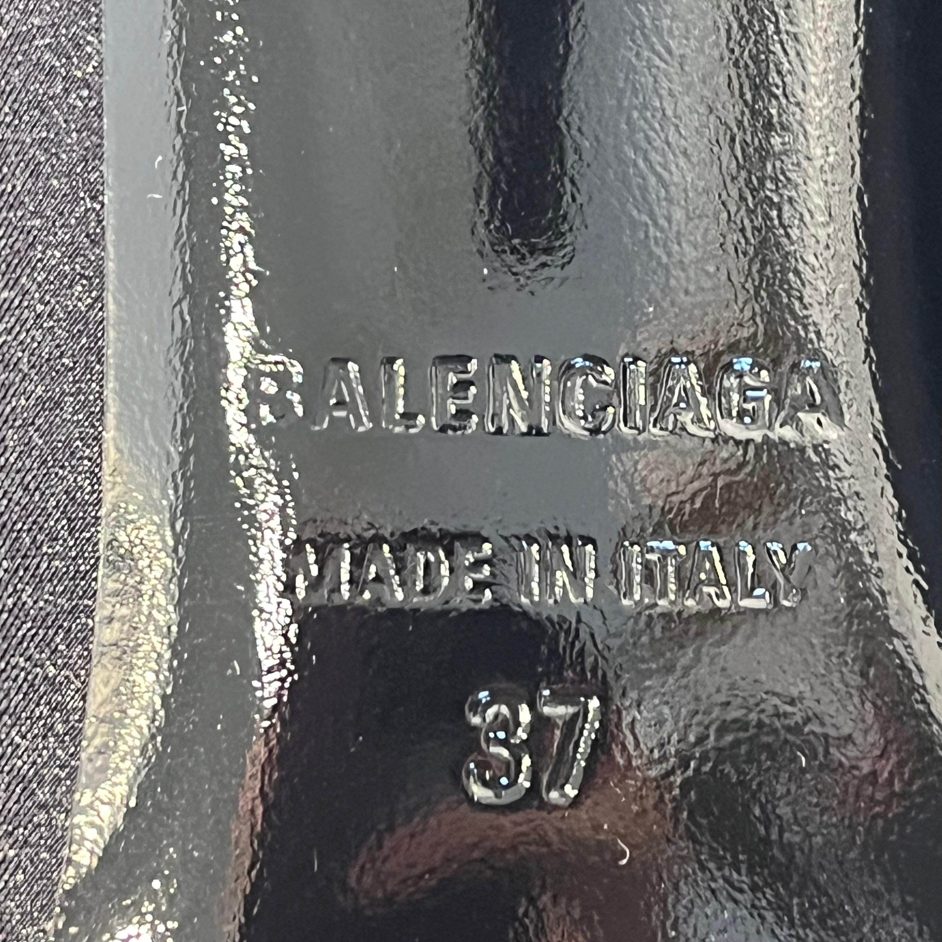 BALENCIAGA/Boots/EU 37/Cotton/BLK/ view 3