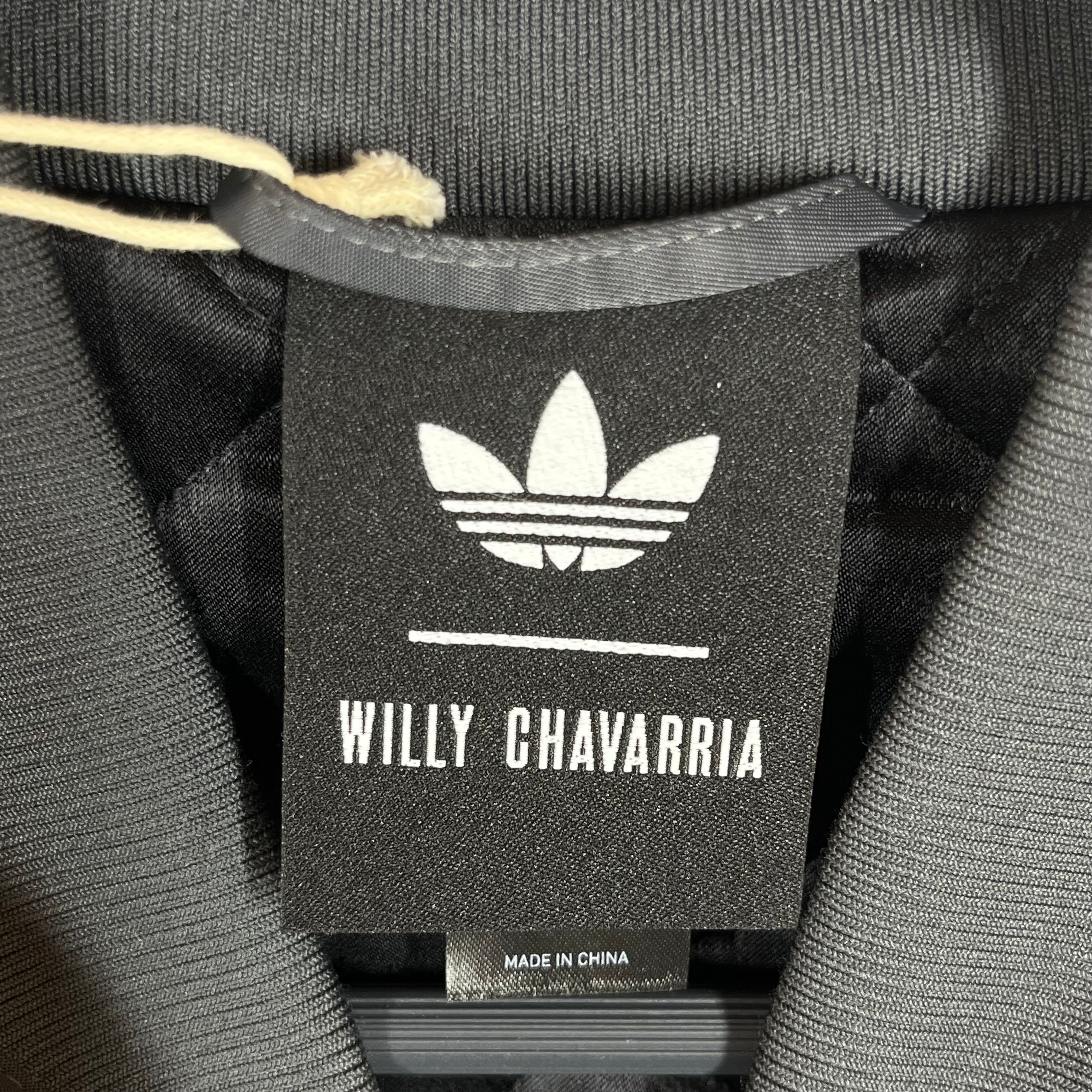 adidas/WILLY CHAVARRIA/Flight Jkt/L/Nylon/GRY/FINE ATHLETIC FASHIONS view 3