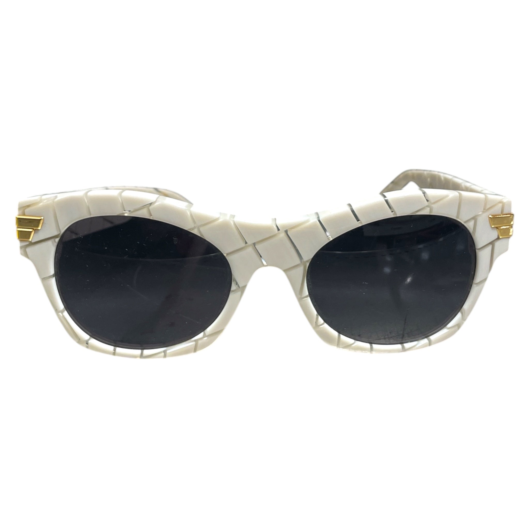 BOTTEGA VENETA/Sunglasses/All Over Print/Plastic/CRM/L's/BV1103S004 view 1