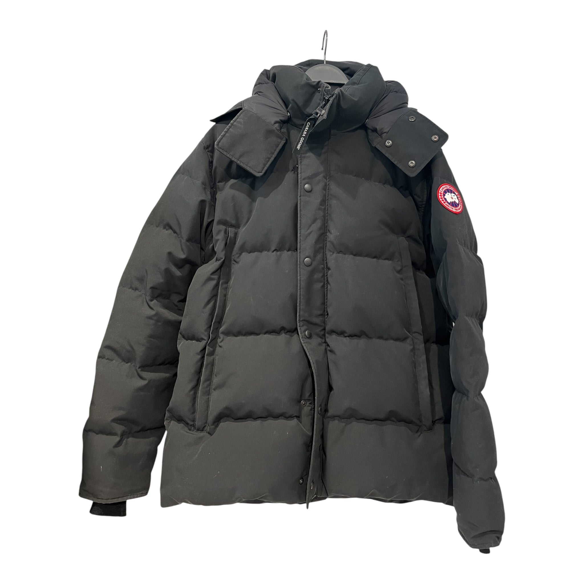 CANADA GOOSE/Mod Parka/XXL/Polyester/BLK/Big Silhouette/RN153934 macmillian parka view 1