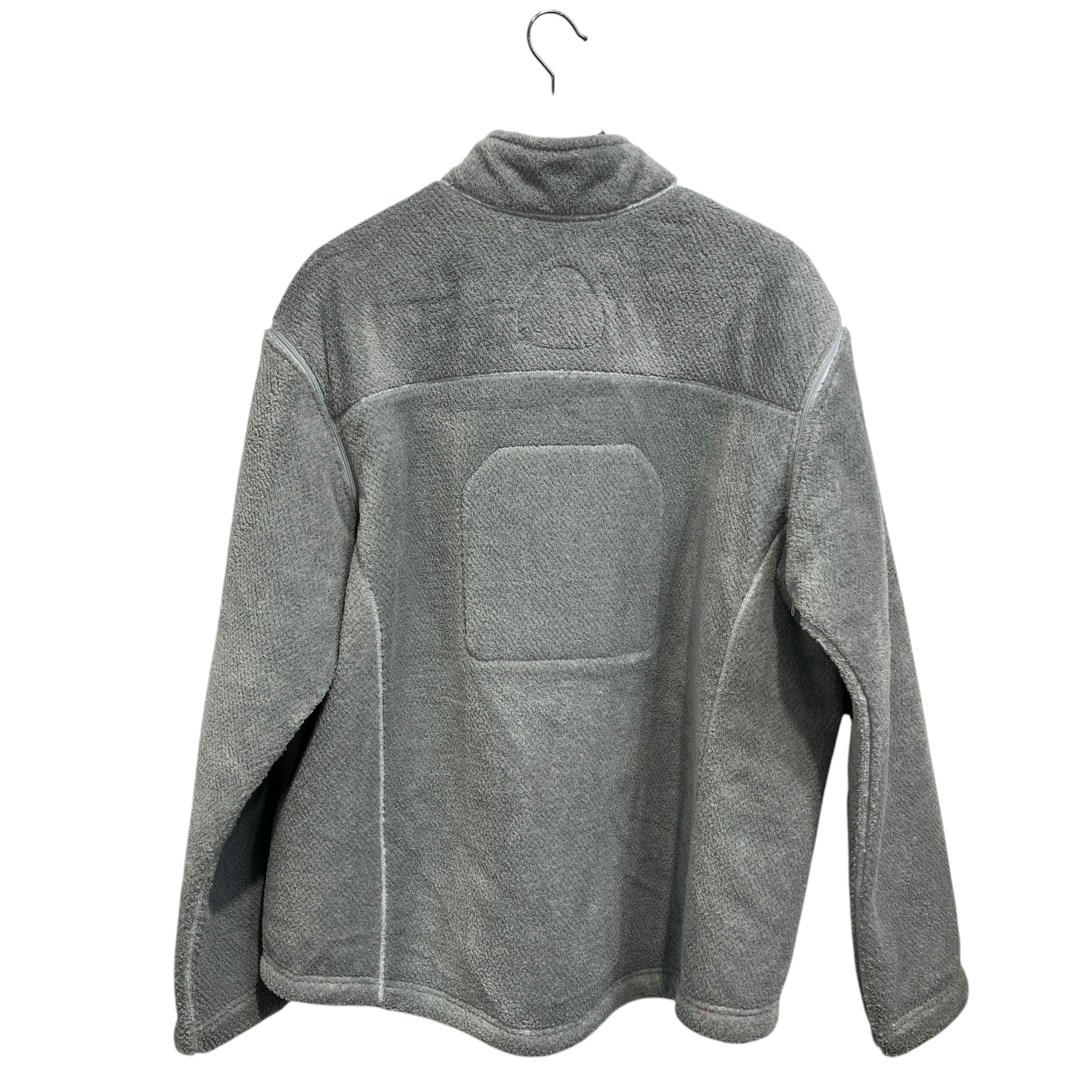 WUN-OFF/Fleece Jkt/L/Cotton/GRY/WUN OFF ZIP UP view 2