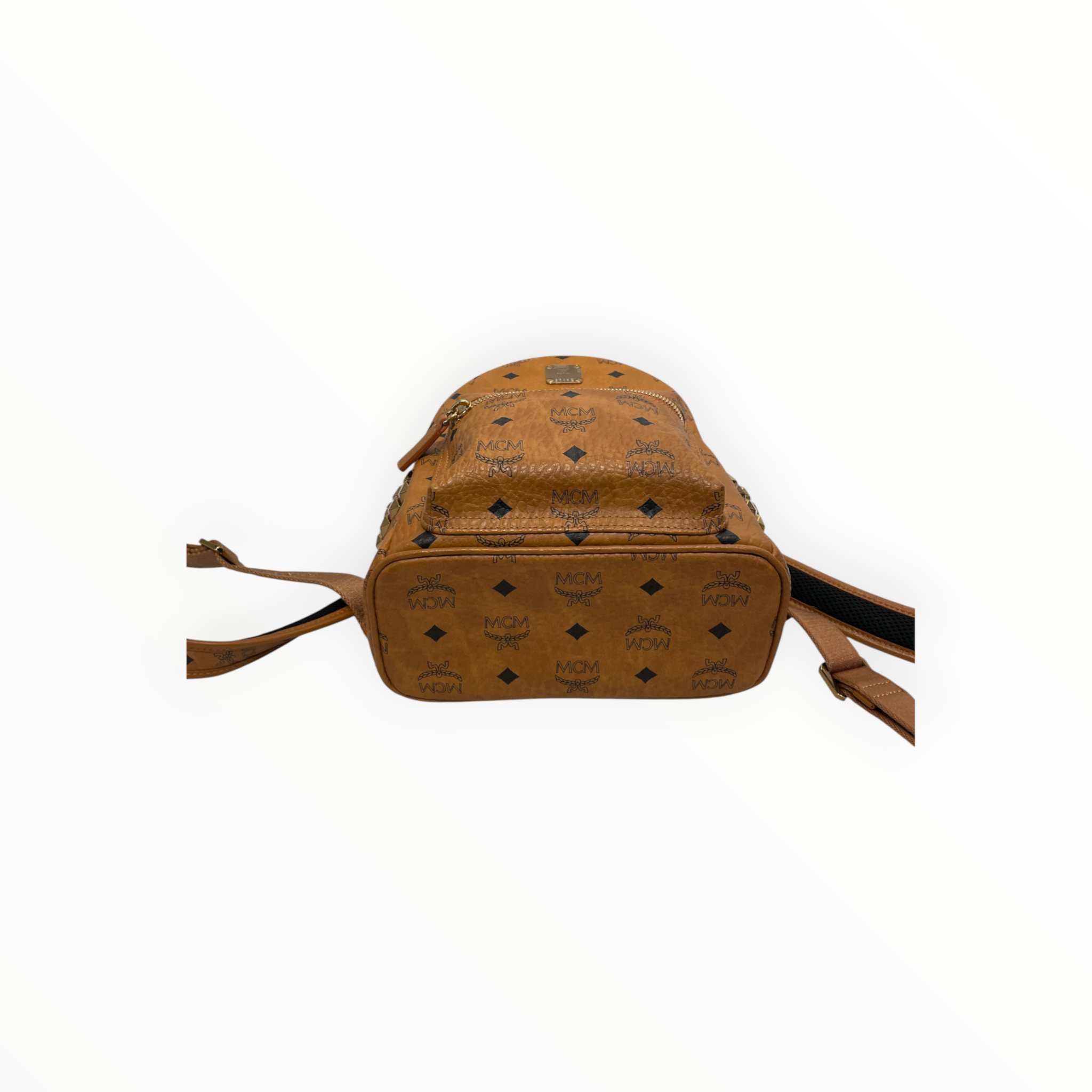 MCM/Backpack/Leather/CML/3028e view 3