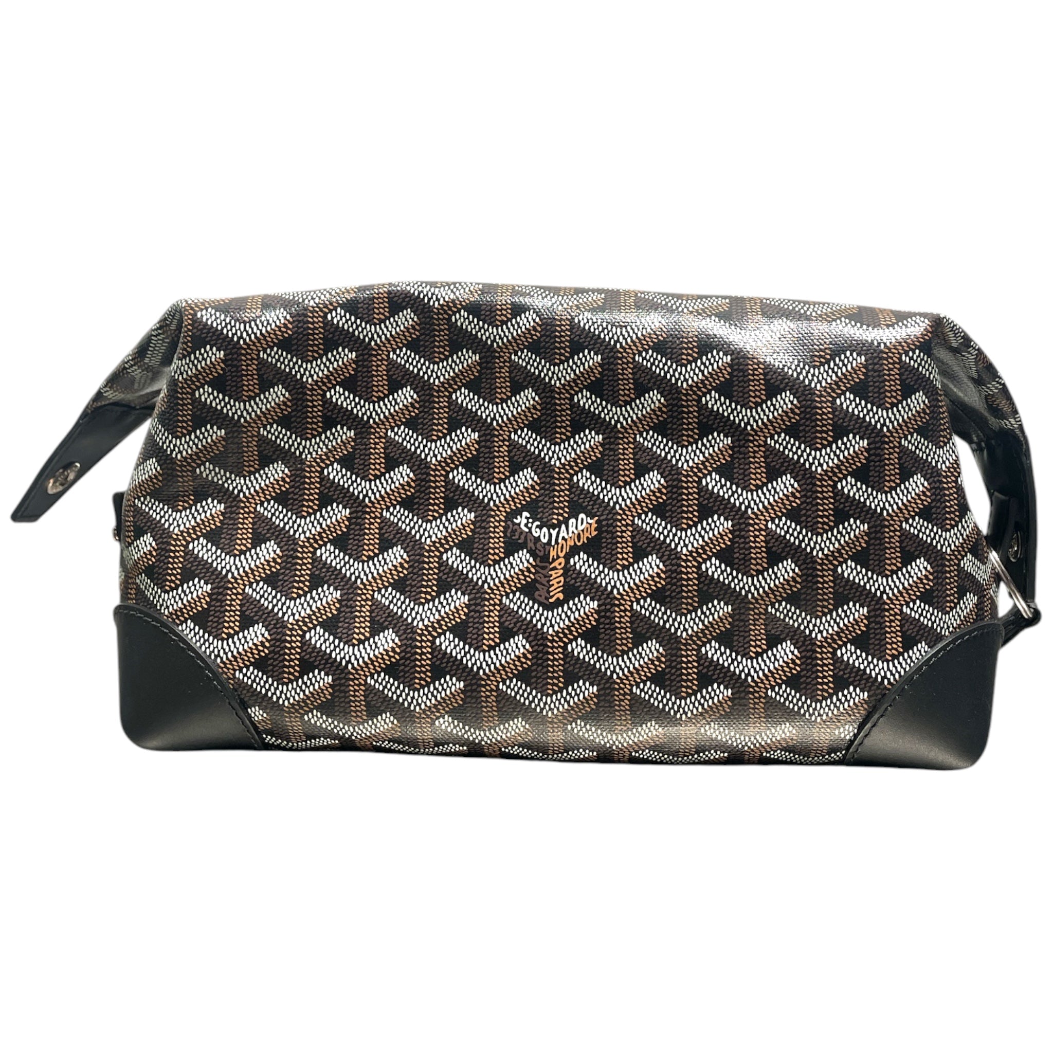 GOYARD/Pouch/All Over Print/Leather/NVY/Boeing 25 Toiletry Pouch view 1